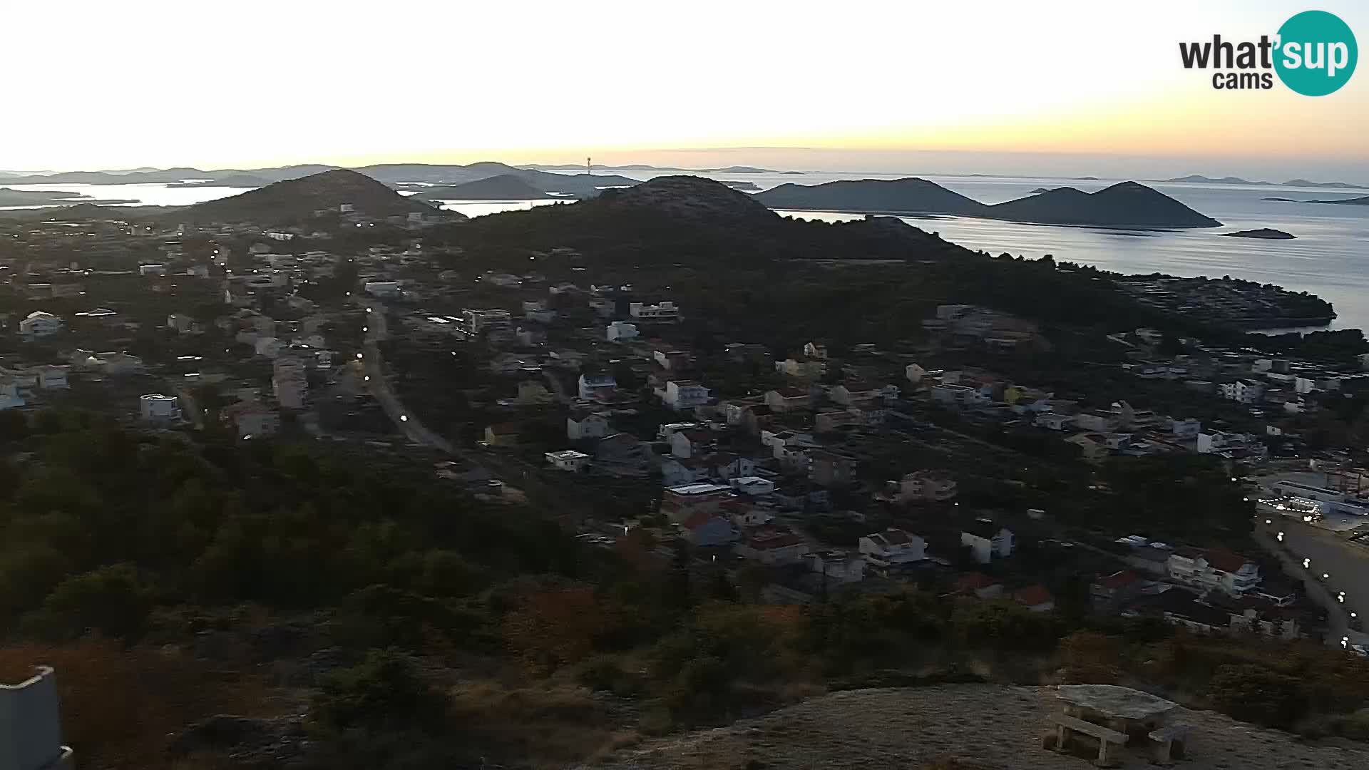 Livecam Pakoštane – Drage – Kornati – Vransko Jezero