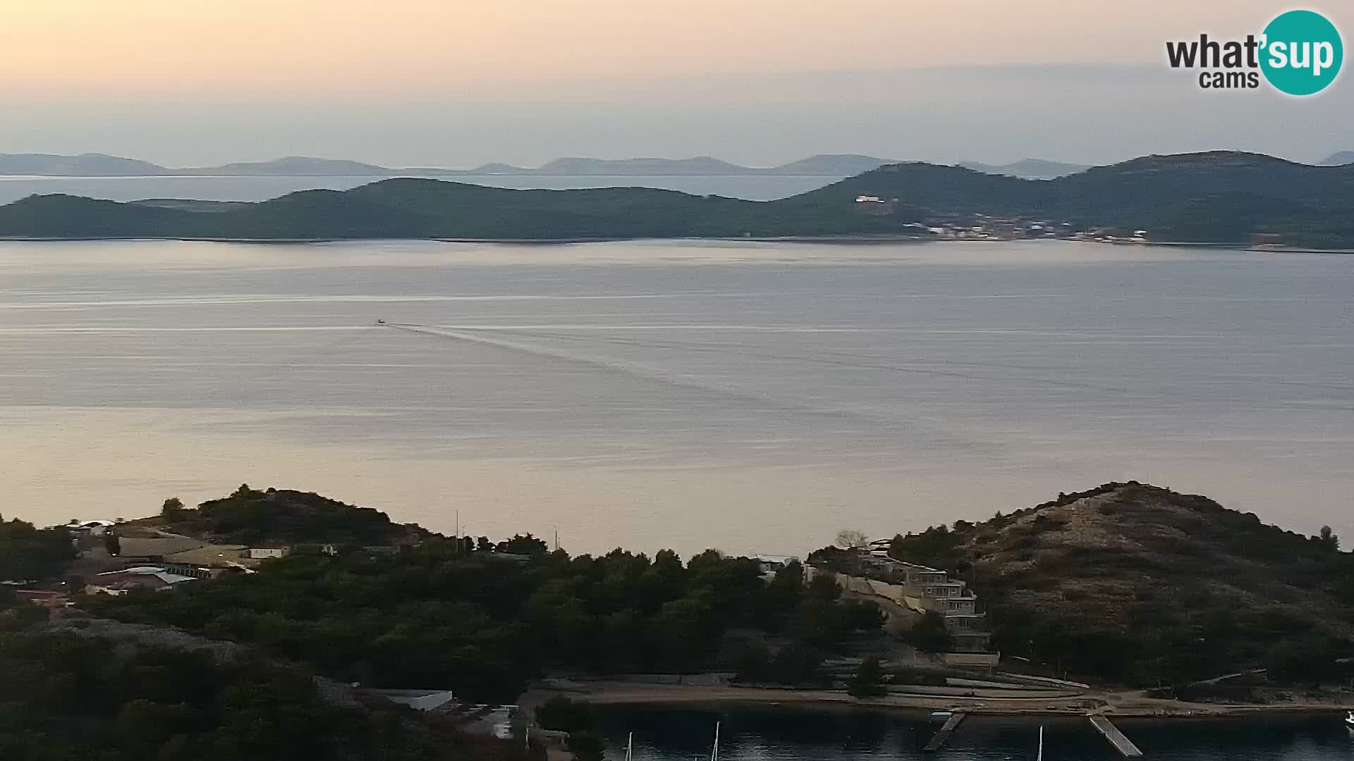 Webcam Pakoštane – Drage – Kornati – Vransko Jezero