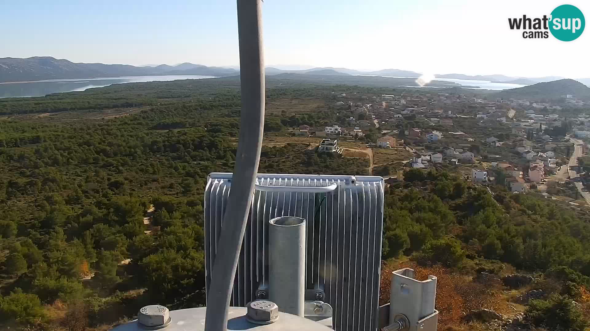 Webcam Pakoštane – Drage – Kornati – Vransko Jezero