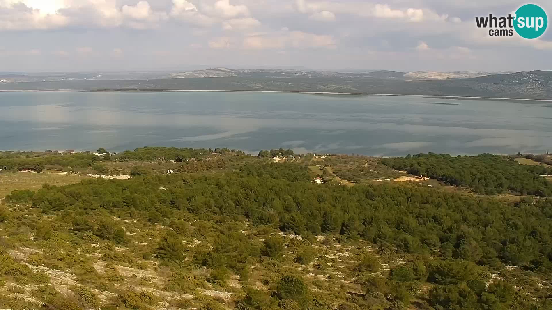 Webcam Pakoštane – Drage – Kornati – Vransko Jezero
