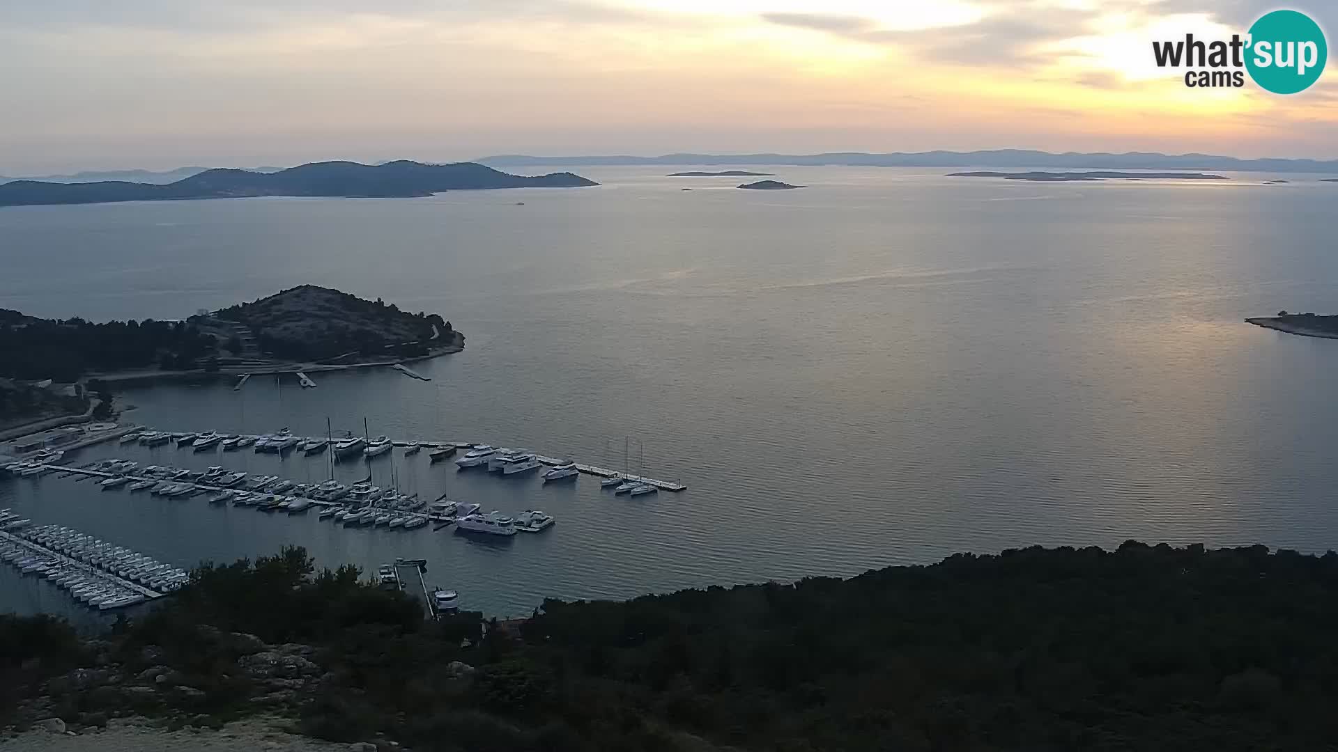 Livecam Pakoštane – Drage – Kornati – Vransko Jezero