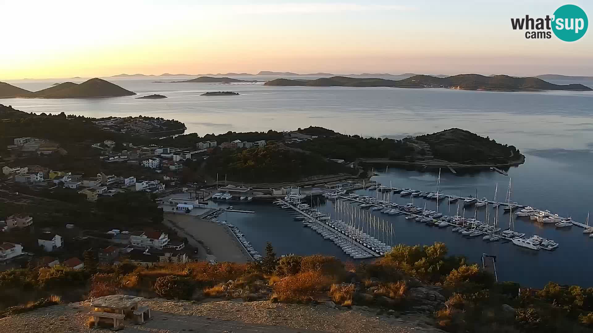 Livecam Pakoštane – Drage – Kornati – Vransko Jezero