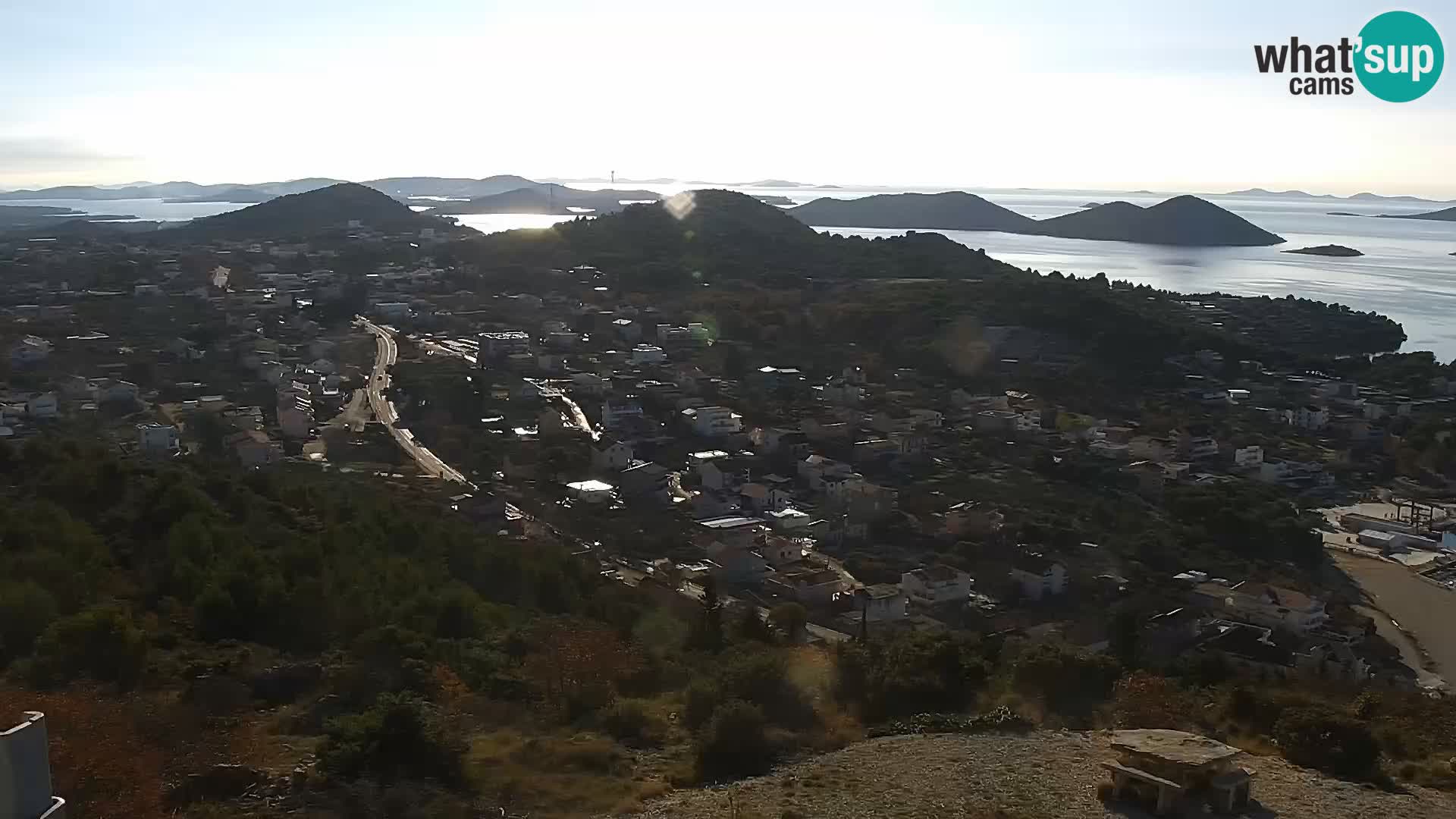 Webcam Pakoštane – Drage – Kornati – Vransko Jezero