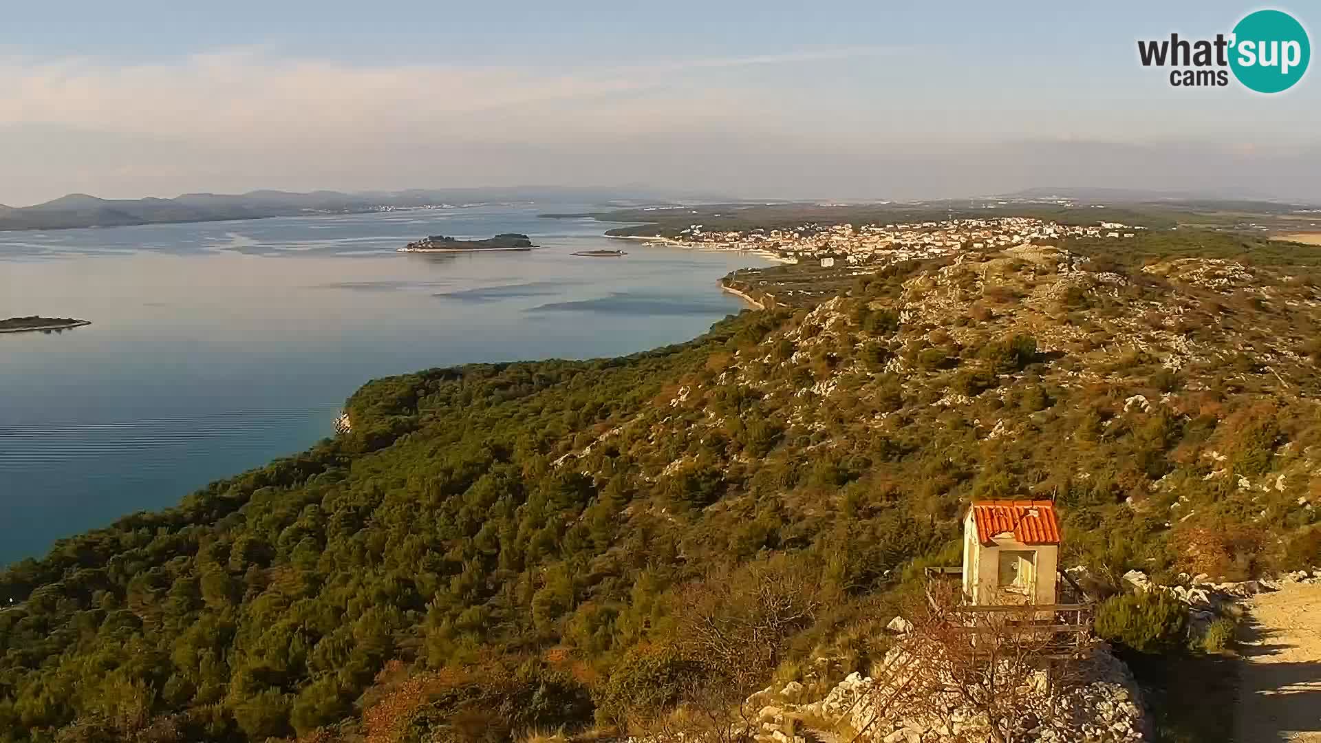 Webcam Pakoštane – Drage – Kornati – Vransko Jezero