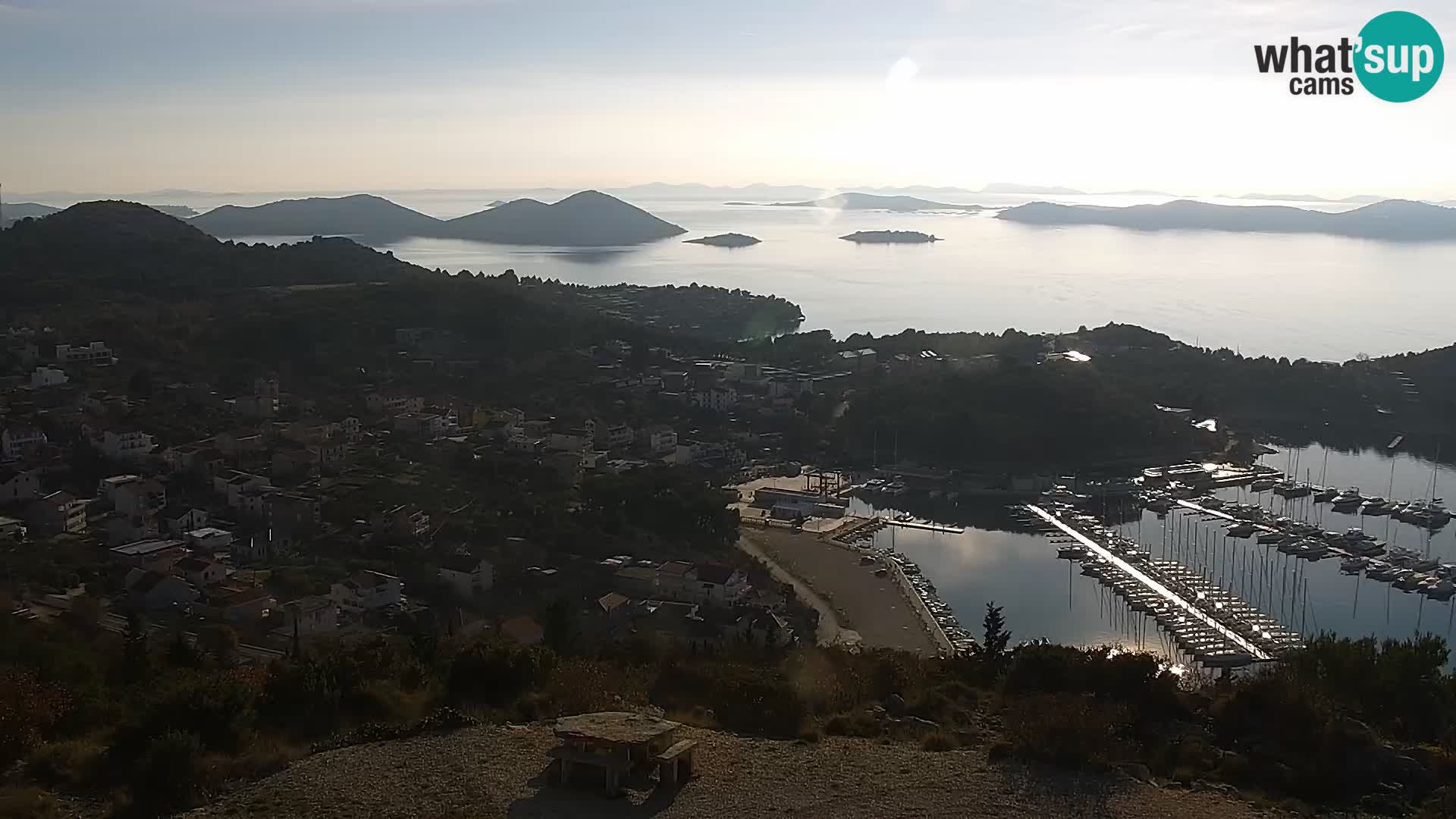 Livecam Pakoštane – Drage – Kornati – Vransko Jezero