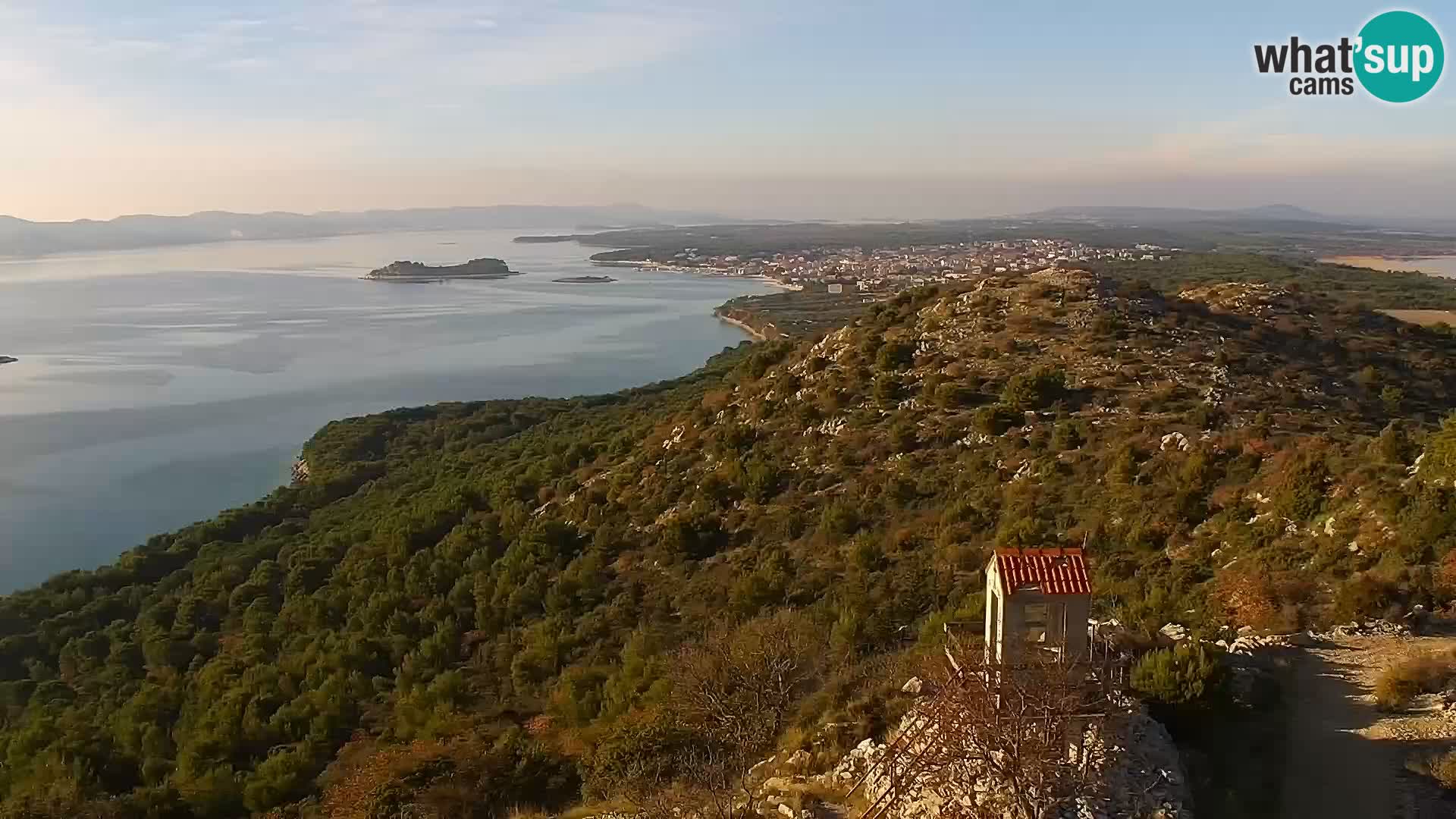 Live cam Pakoštane – Drage – Kornati – Vransko Jezero