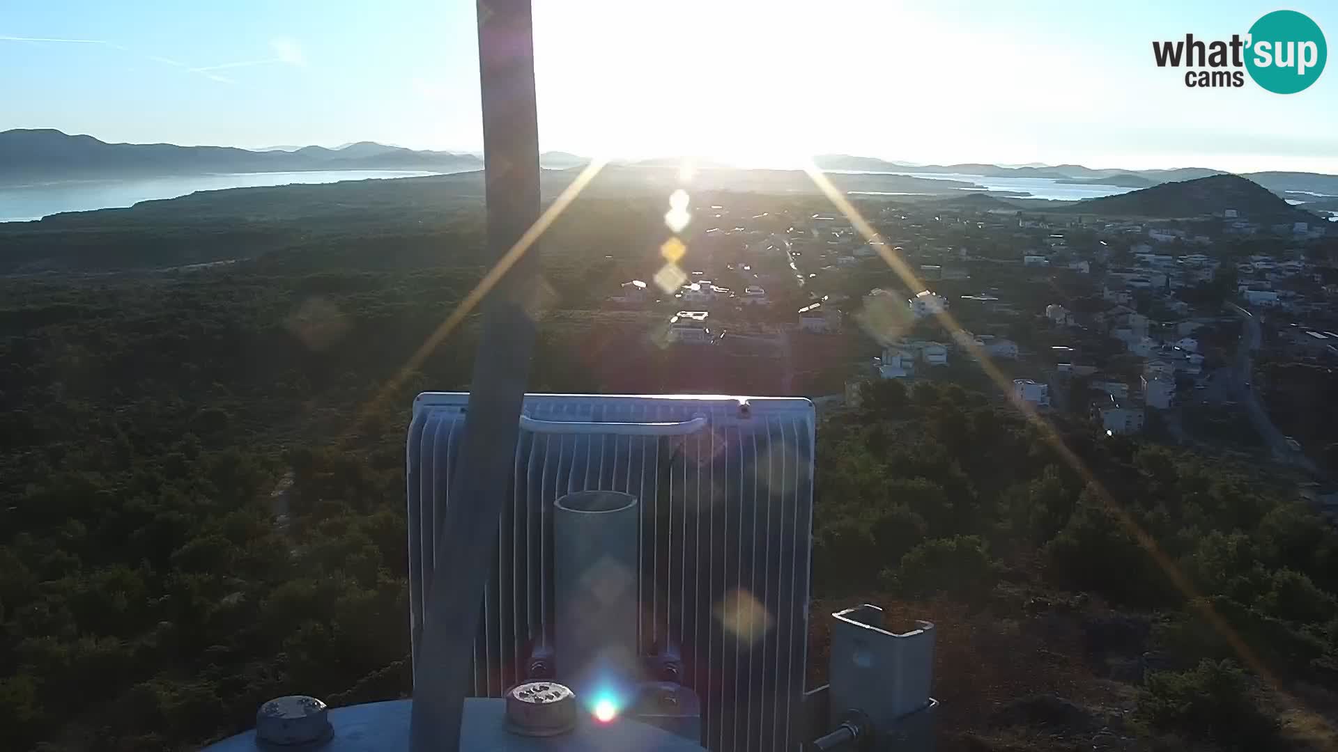 Webcam Pakoštane – Drage – Kornati – Vransko Jezero