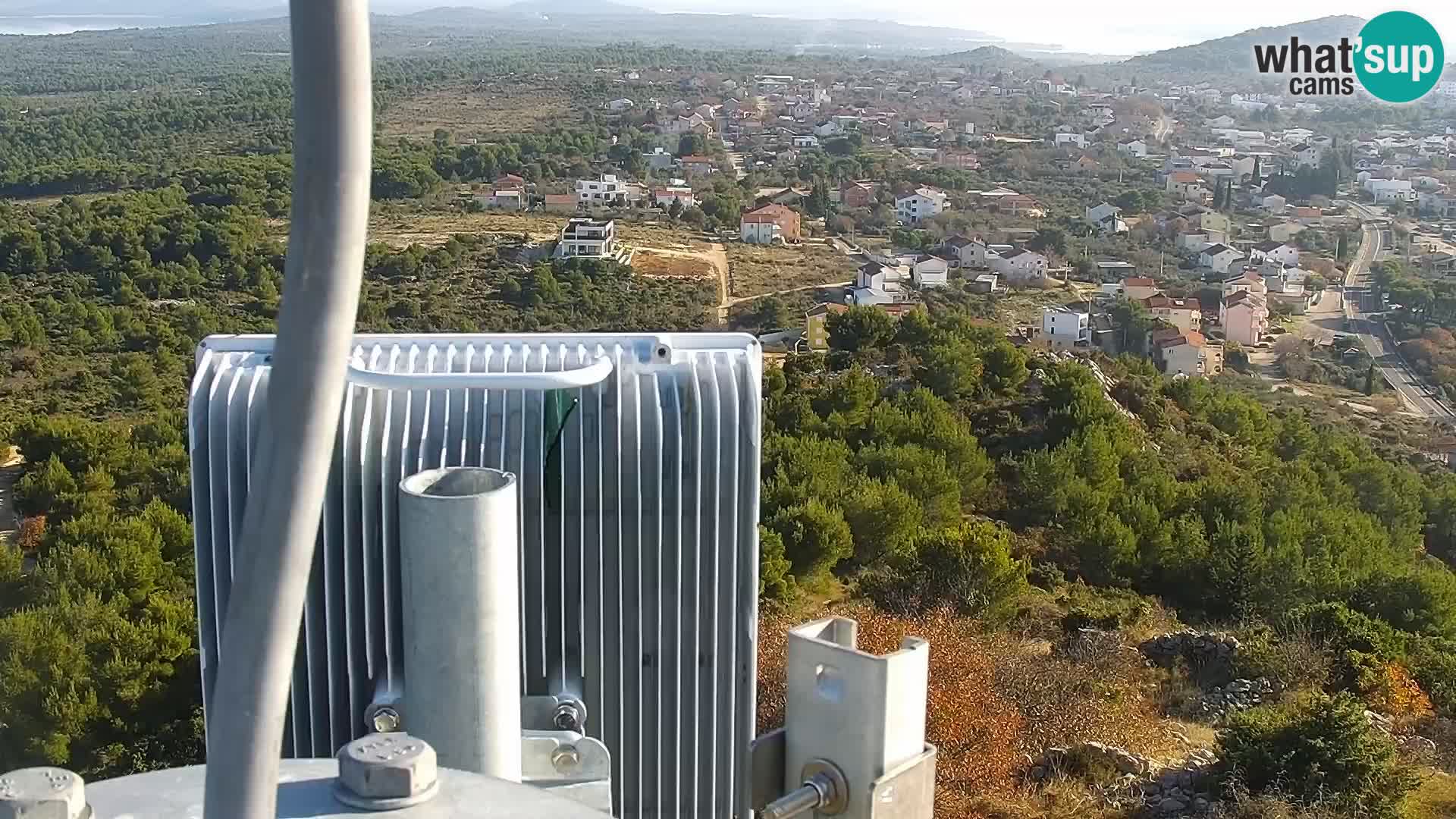 Spletna kamera Pakoštane – Drage – Kornati – Vransko Jezero