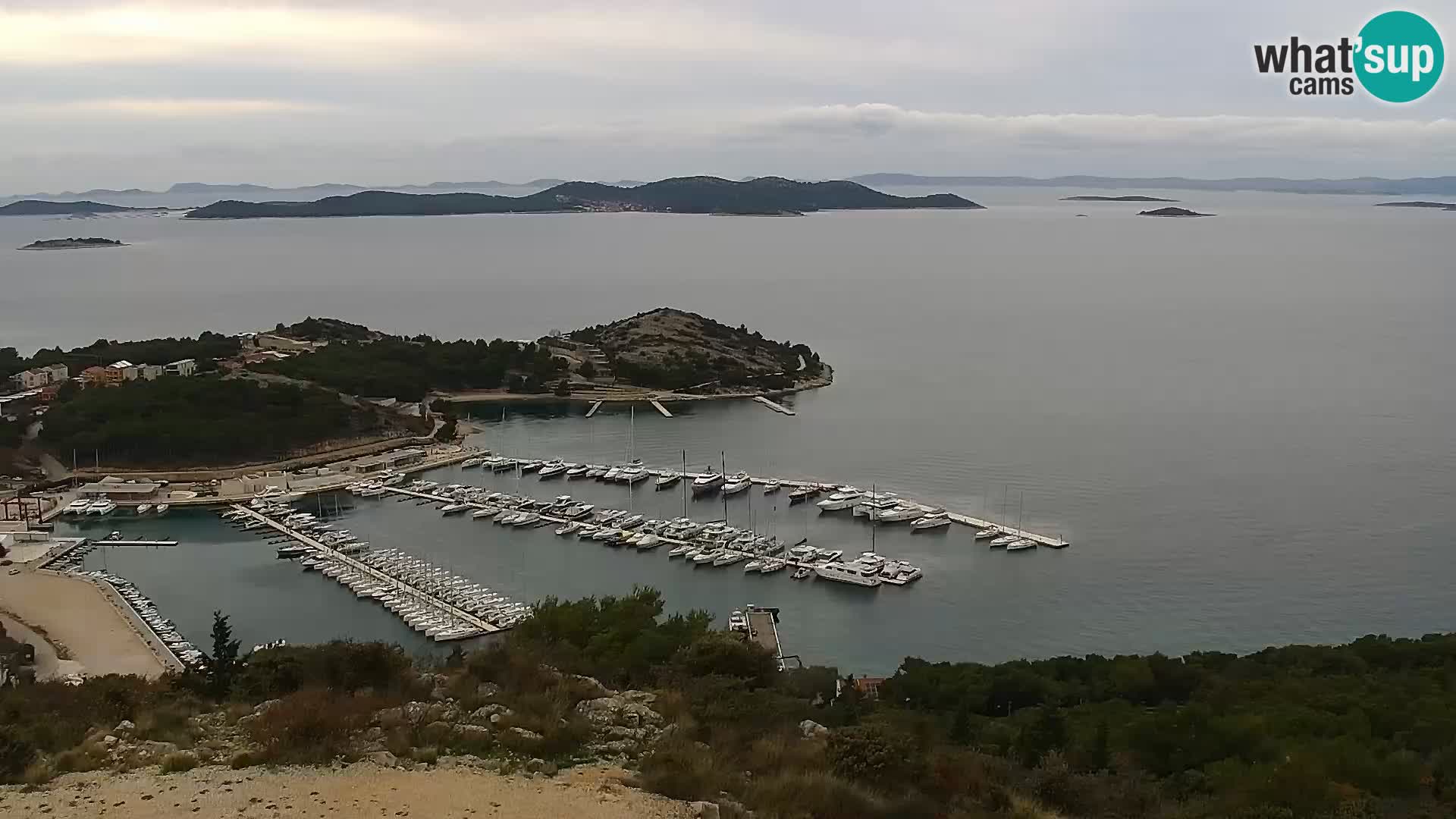 Livecam Pakoštane – Drage – Kornati – Vransko Jezero