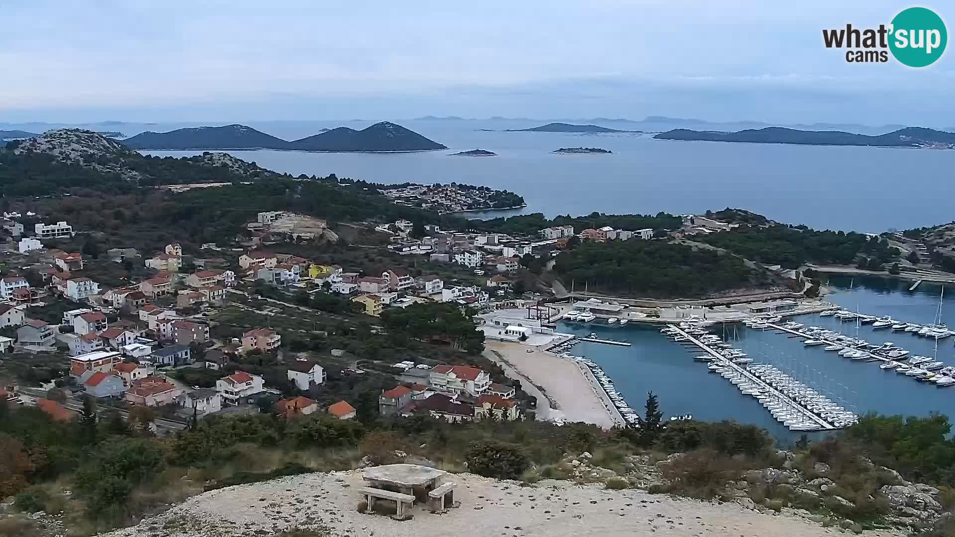 Livecam Pakoštane – Drage – Kornati – Vransko Jezero