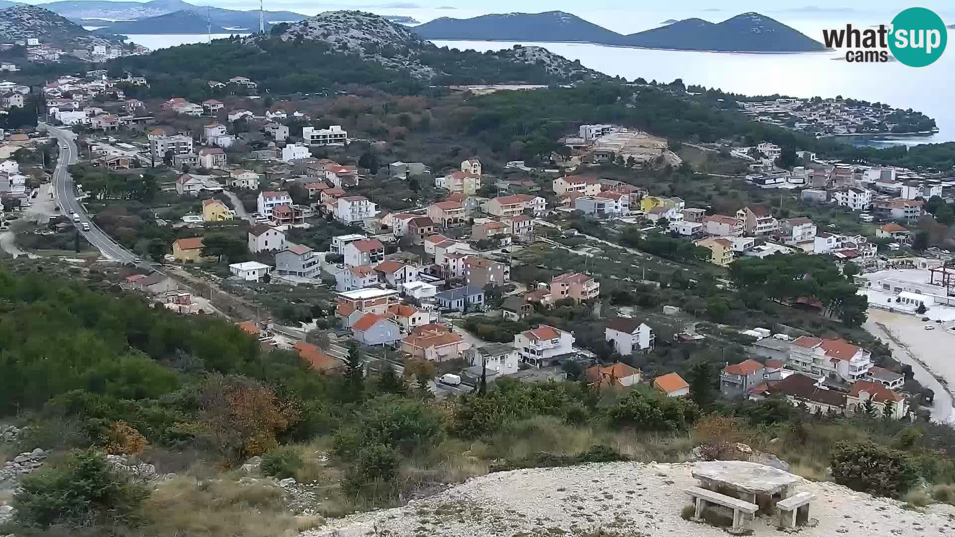 Webcam Pakoštane – Drage – Kornati – Vransko Jezero