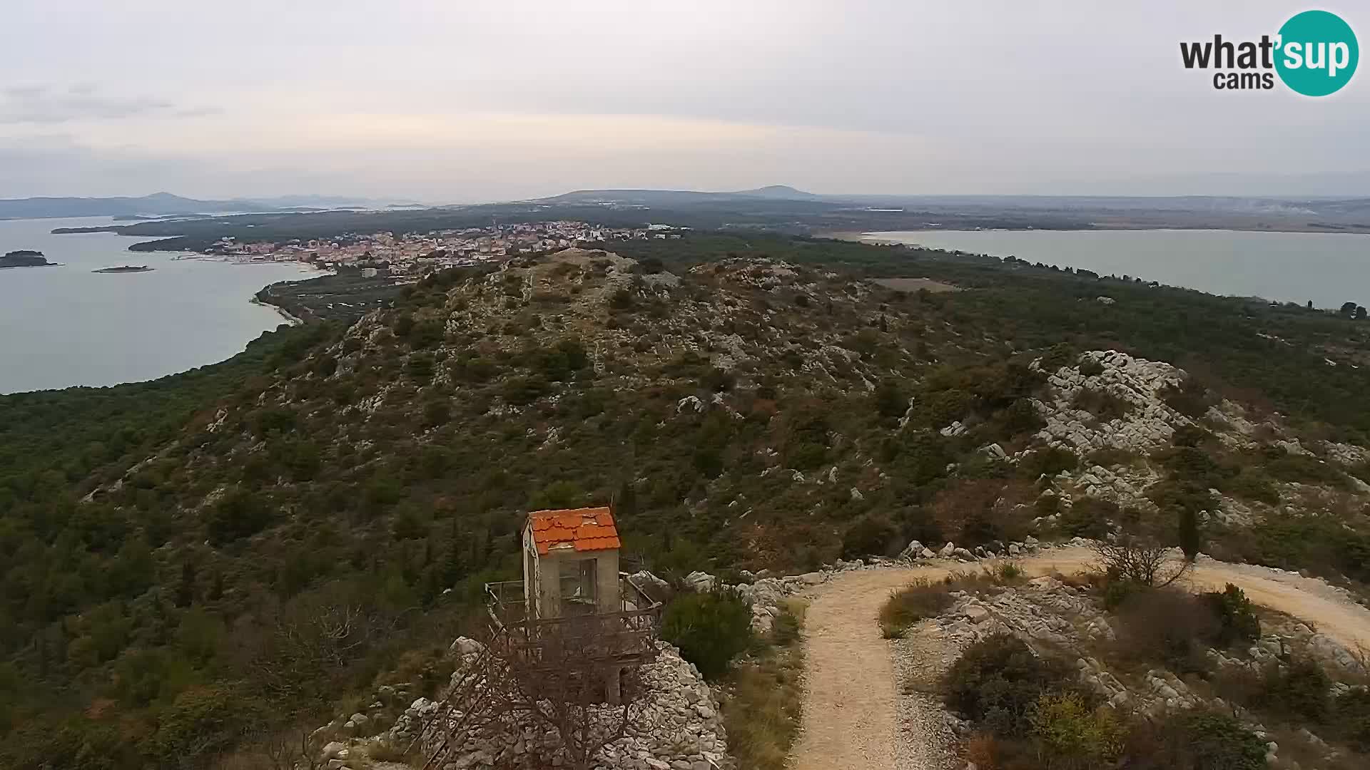 Webcam Pakoštane – Drage – Kornati – Vransko Jezero