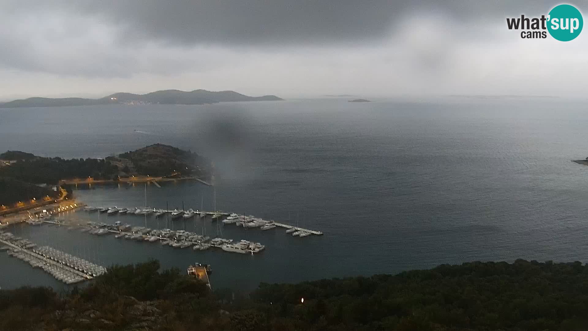 Spletna kamera Pakoštane – Drage – Kornati – Vransko Jezero