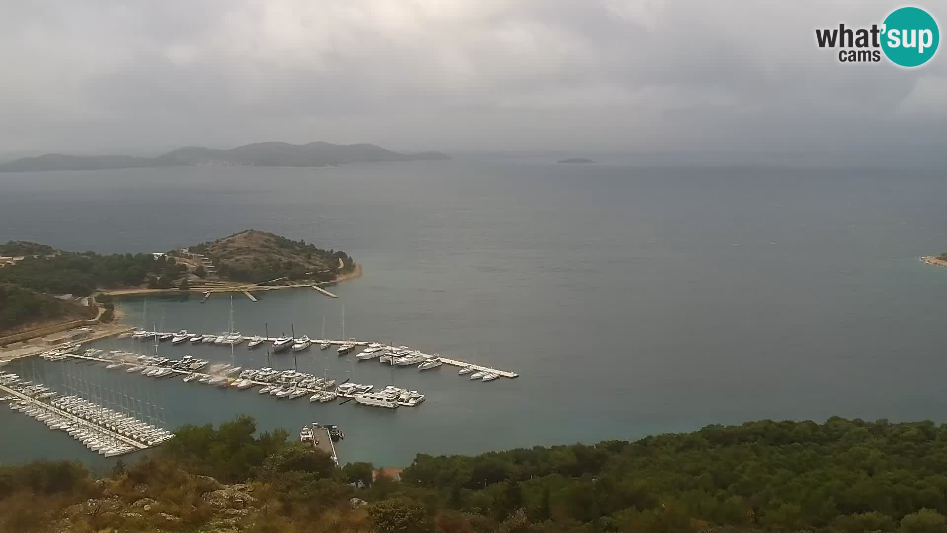 Webcam Pakoštane – Drage – Kornati – Vransko Jezero