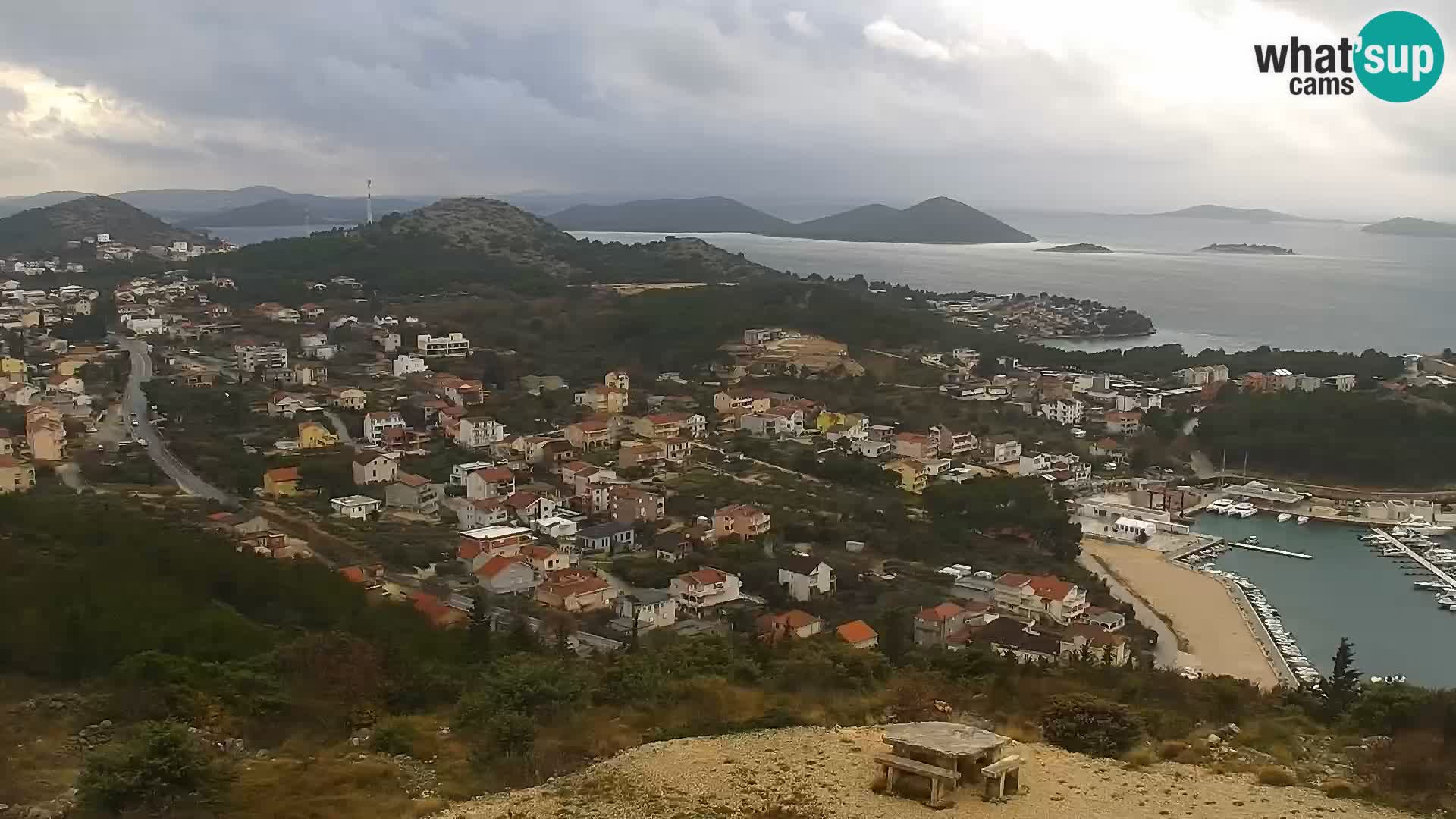 Livecam Pakoštane – Drage – Kornati – Vransko Jezero