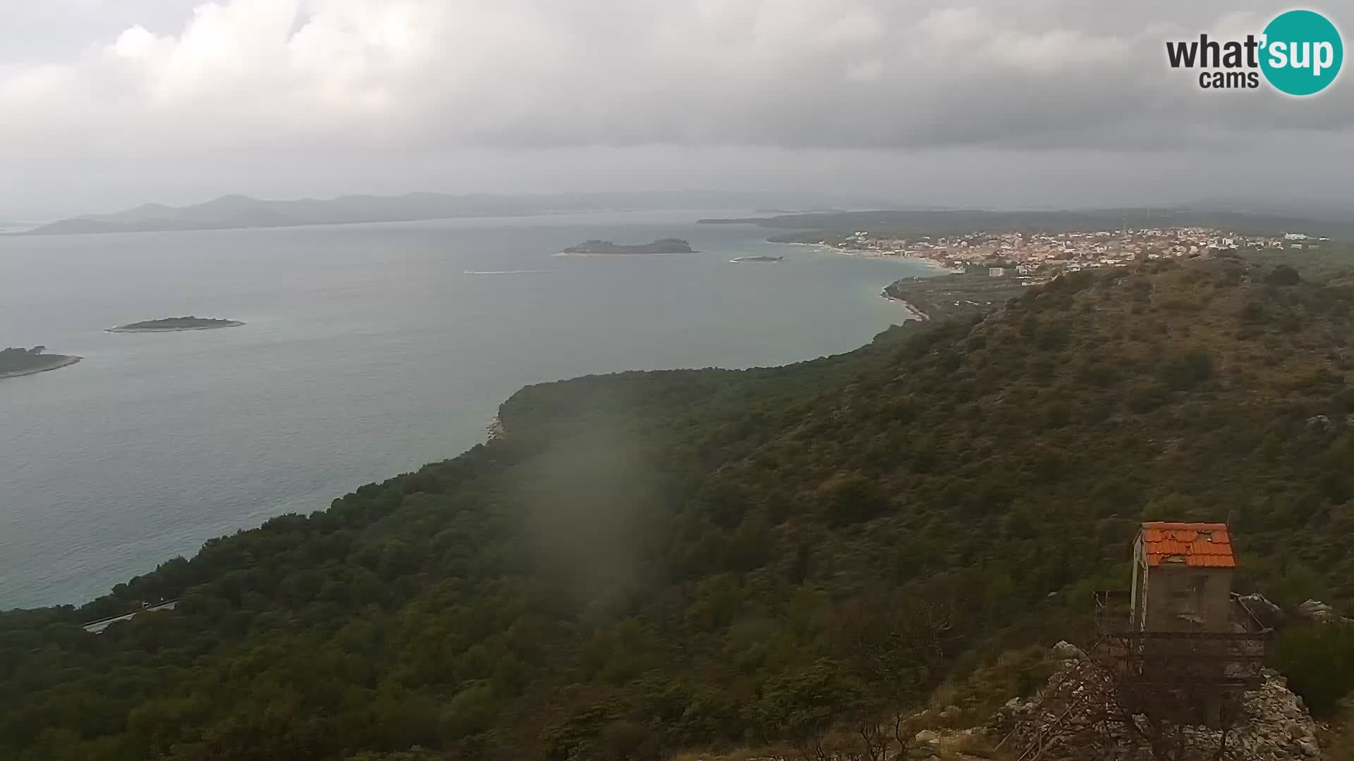Webcam Pakoštane – Drage – Kornati – Vransko Jezero