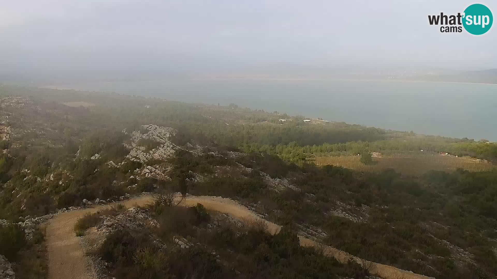 Spletna kamera Pakoštane – Drage – Kornati – Vransko Jezero