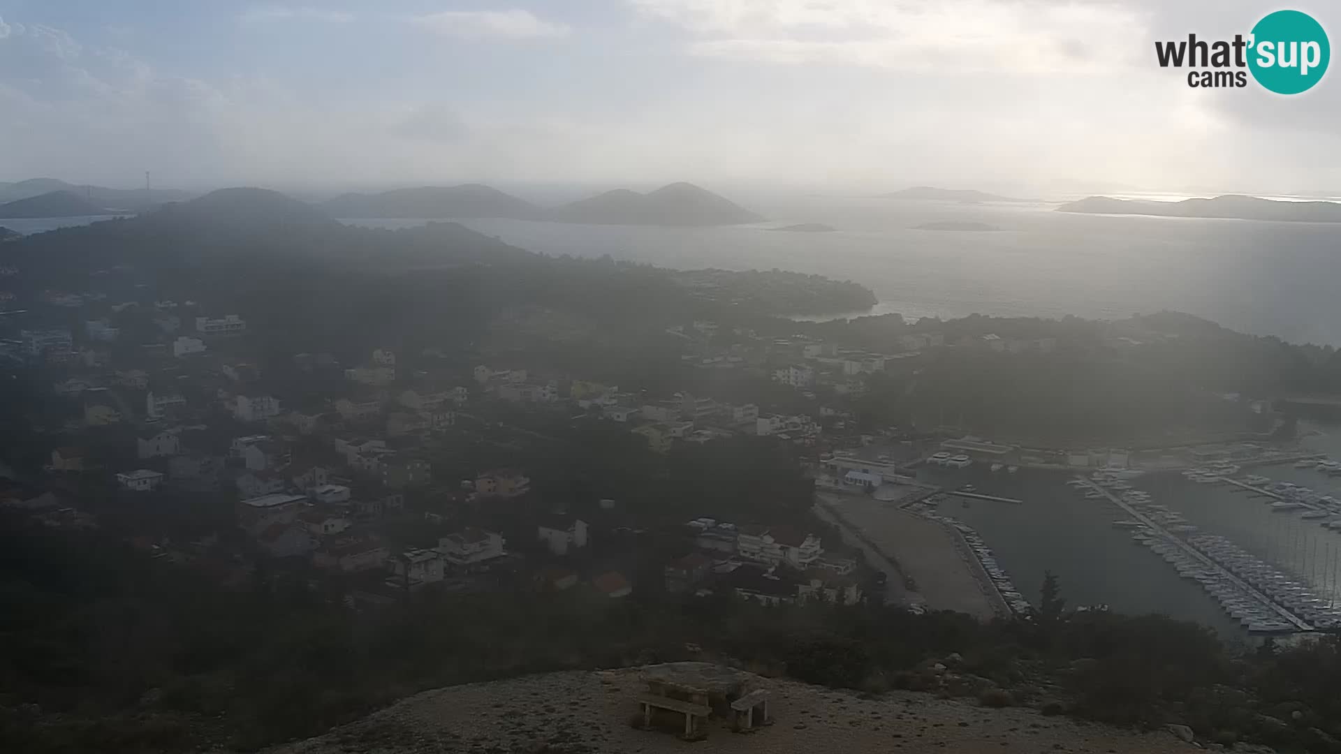 Webcam Pakoštane – Drage – Kornati – Vransko Jezero