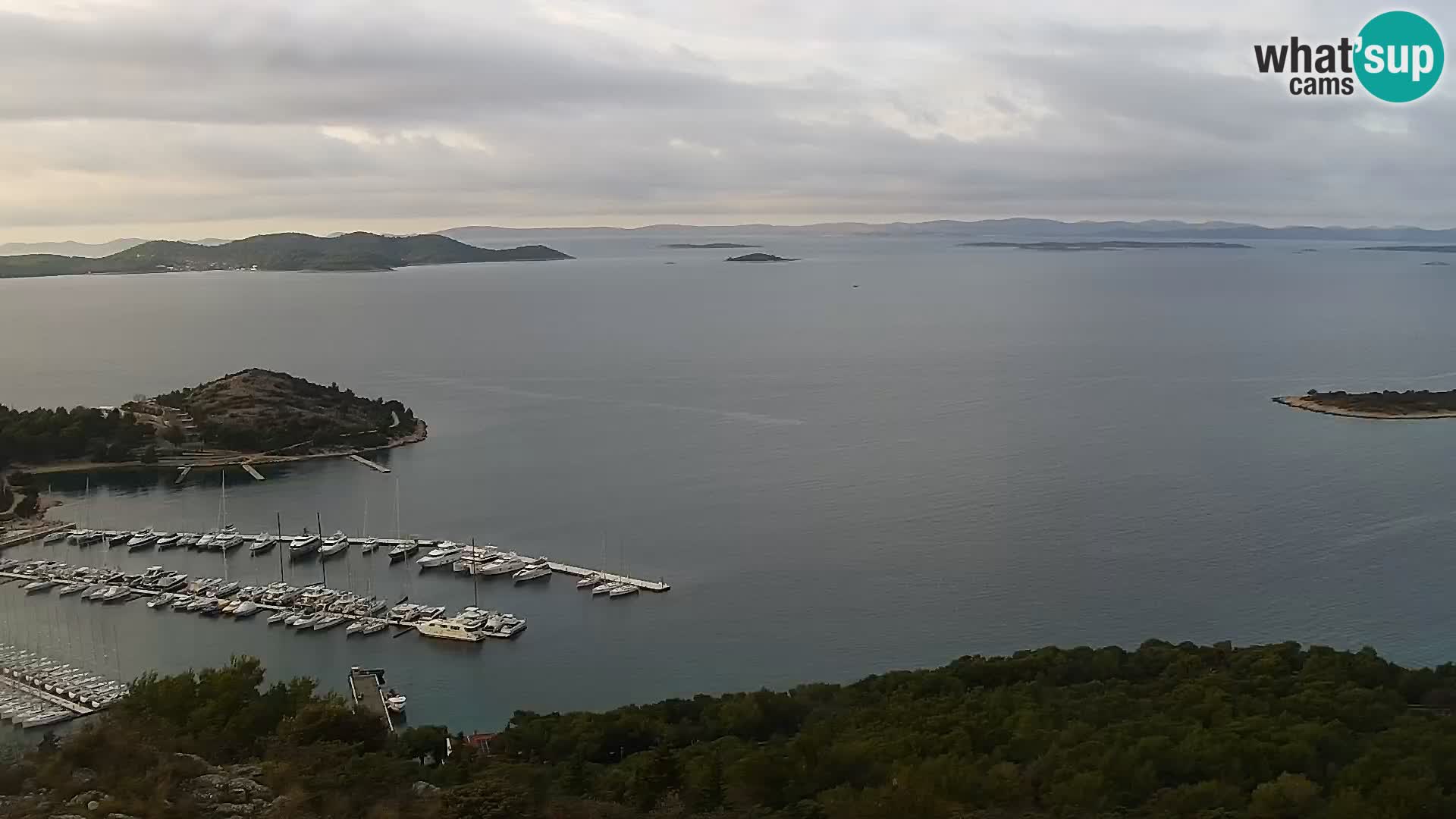 Livecam Pakoštane – Drage – Kornati – Vransko Jezero