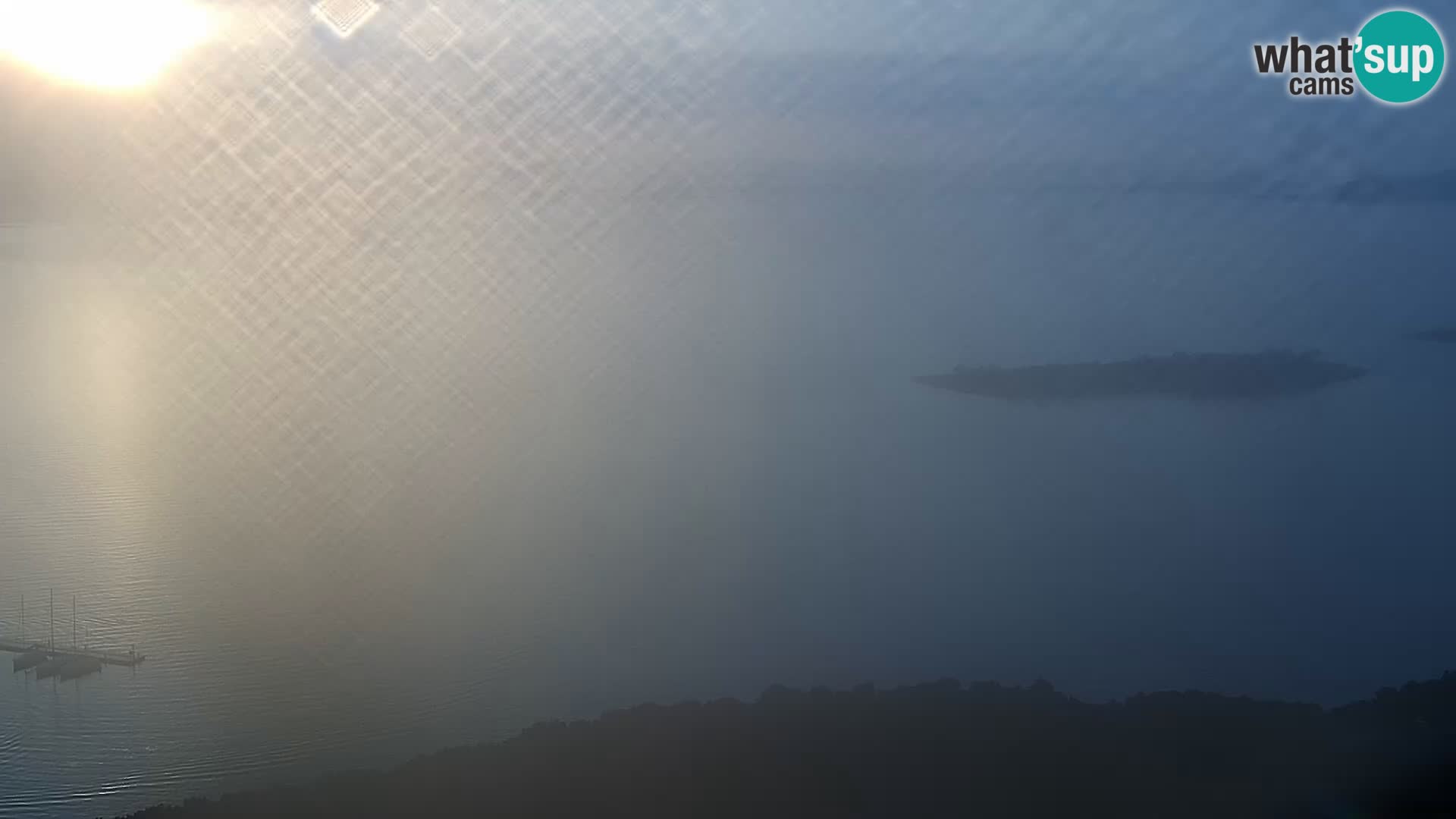 Spletna kamera Pakoštane – Drage – Kornati – Vransko Jezero