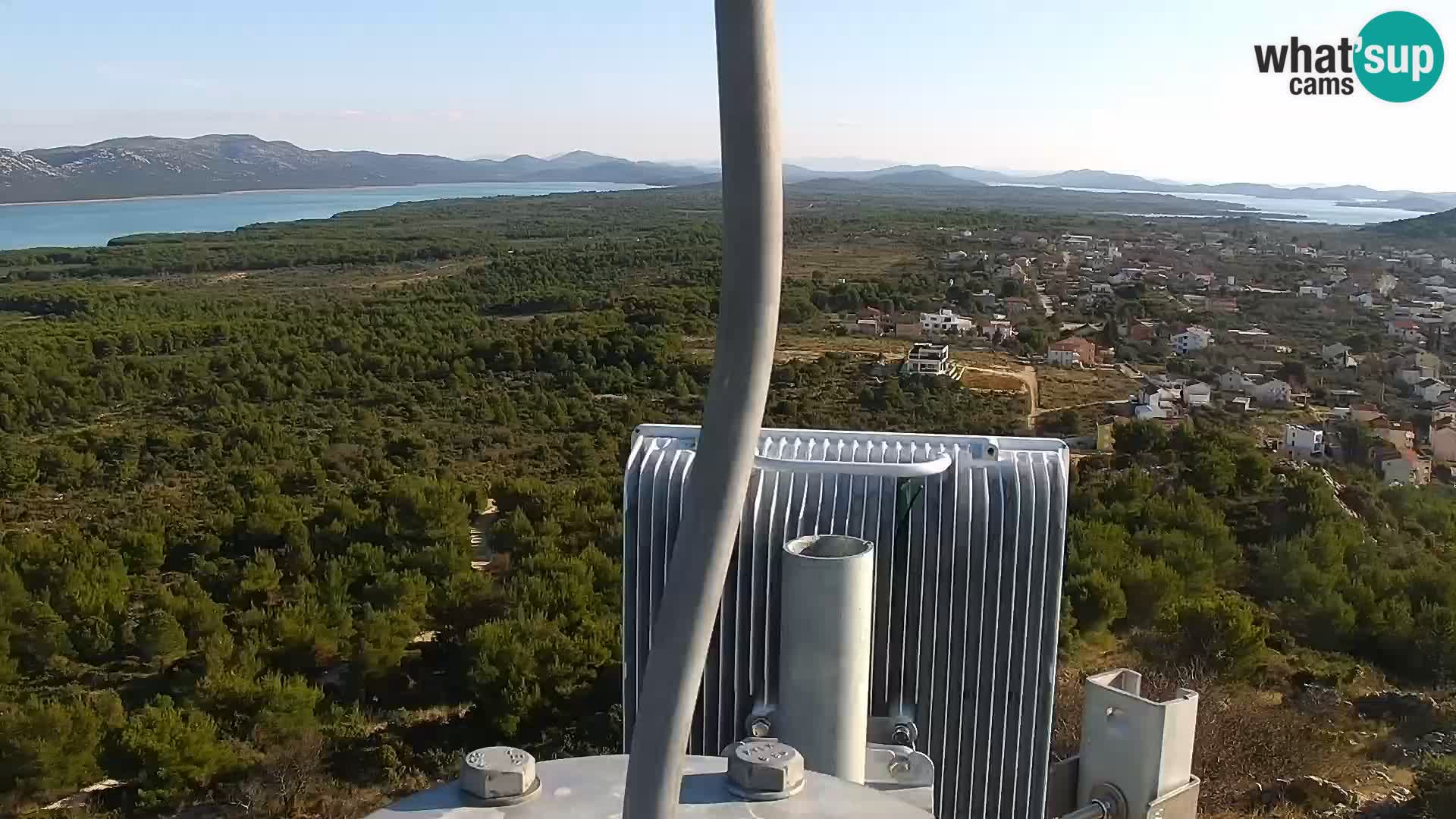 Webcam Pakoštane – Drage – Kornati – Vransko Jezero