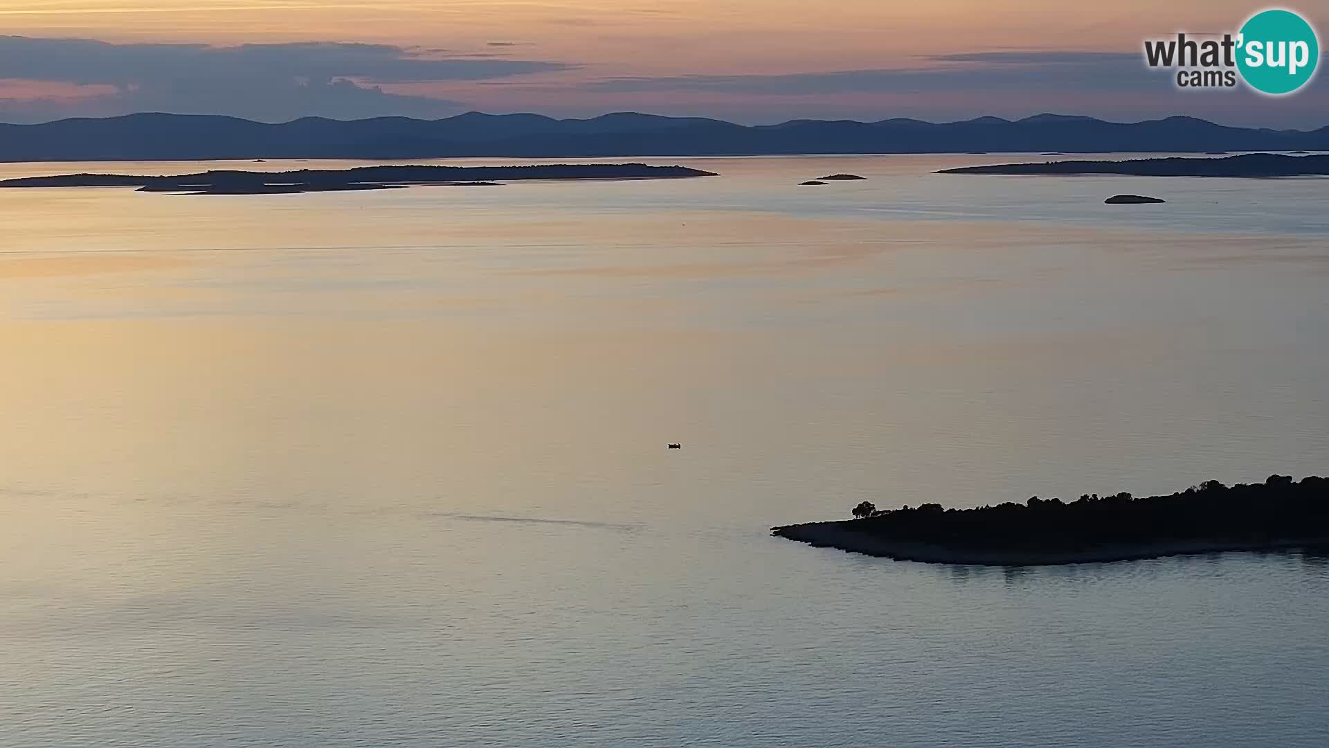 Webcam Pakoštane – Drage – Kornati – Vransko Jezero