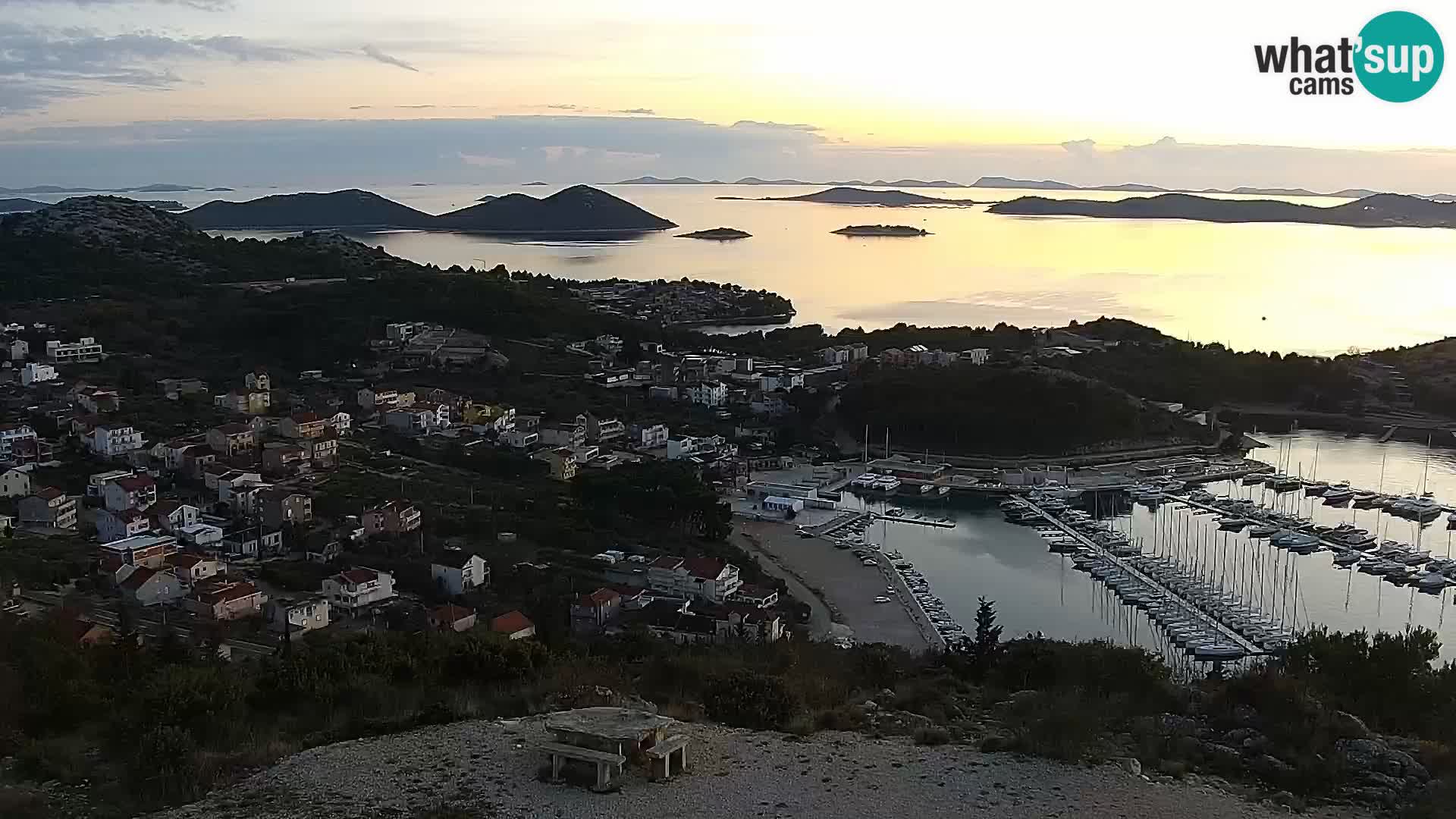 Webcam Pakoštane – Drage – Kornati – Vransko Jezero