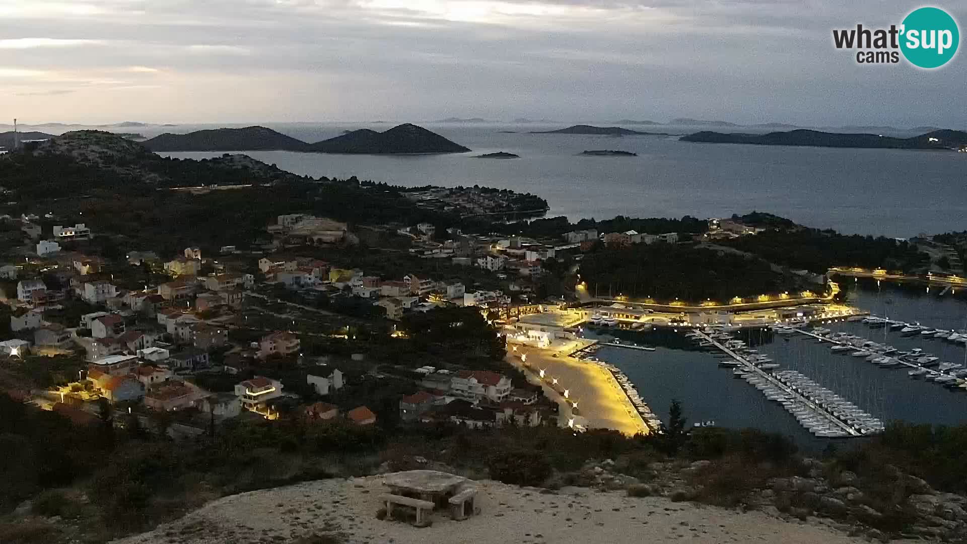 Live cam Pakoštane – Drage – Kornati – Vransko Jezero
