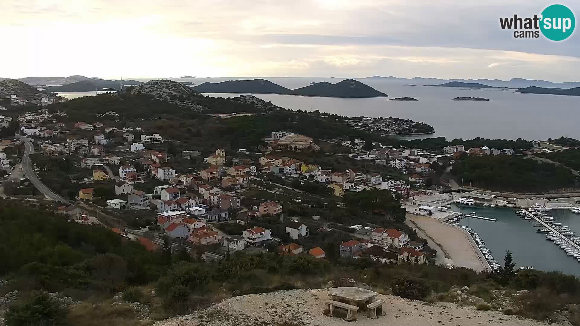 Web kamere Pakoštane – Drage – Kornati – Vransko Jezero