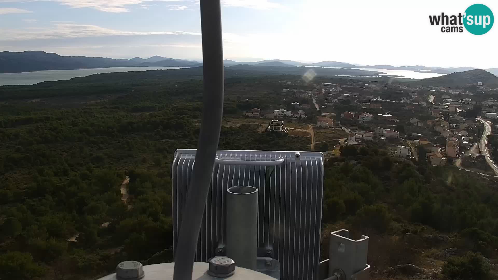 Spletna kamera Pakoštane – Drage – Kornati – Vransko Jezero