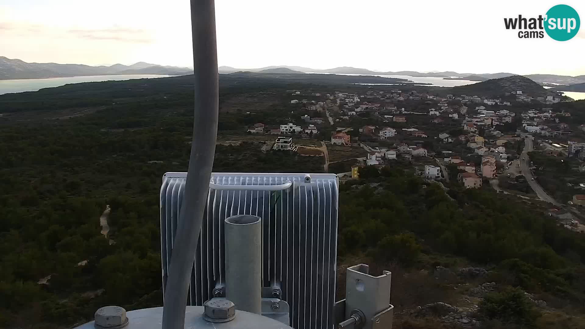 Spletna kamera Pakoštane – Drage – Kornati – Vransko Jezero