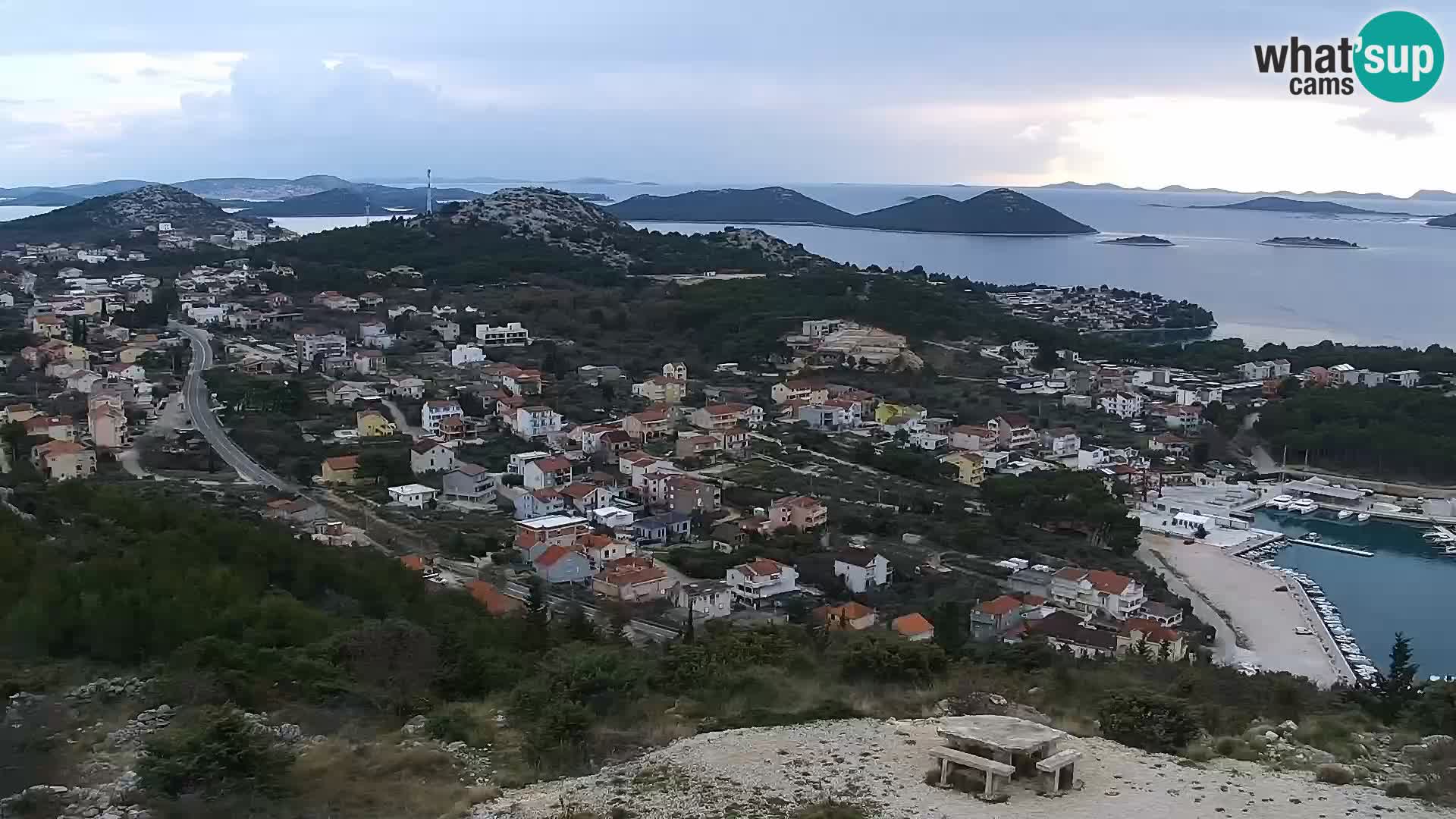 Live cam Pakoštane – Drage – Kornati – Vransko Jezero