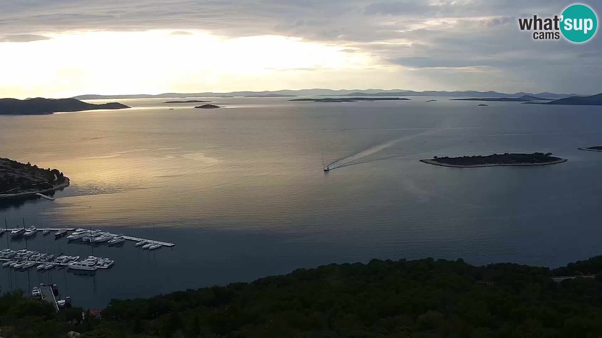 Live cam Pakoštane – Drage – Kornati – Vransko Jezero