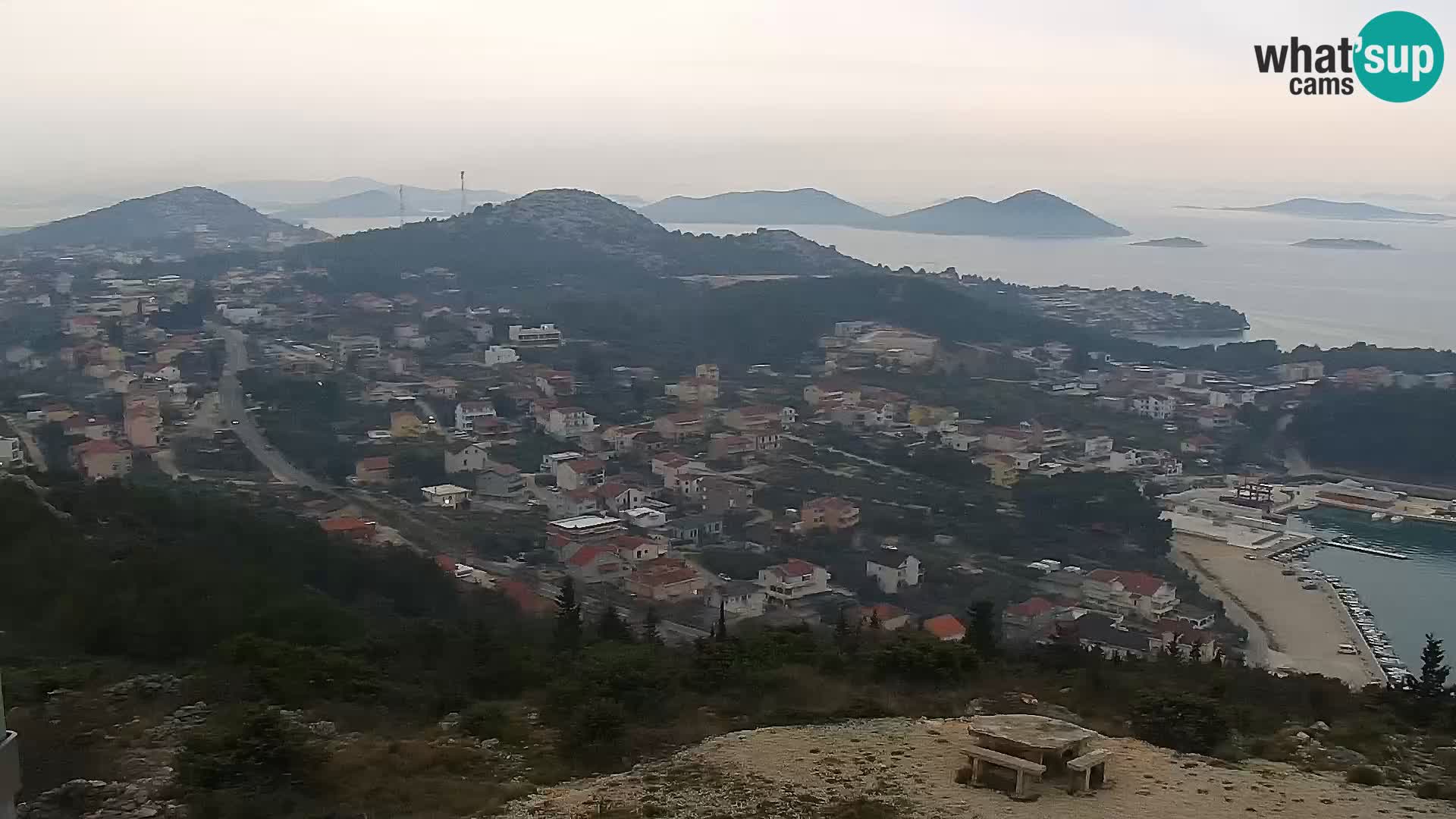 Webcam Pakoštane – Drage – Kornati – Vransko Jezero