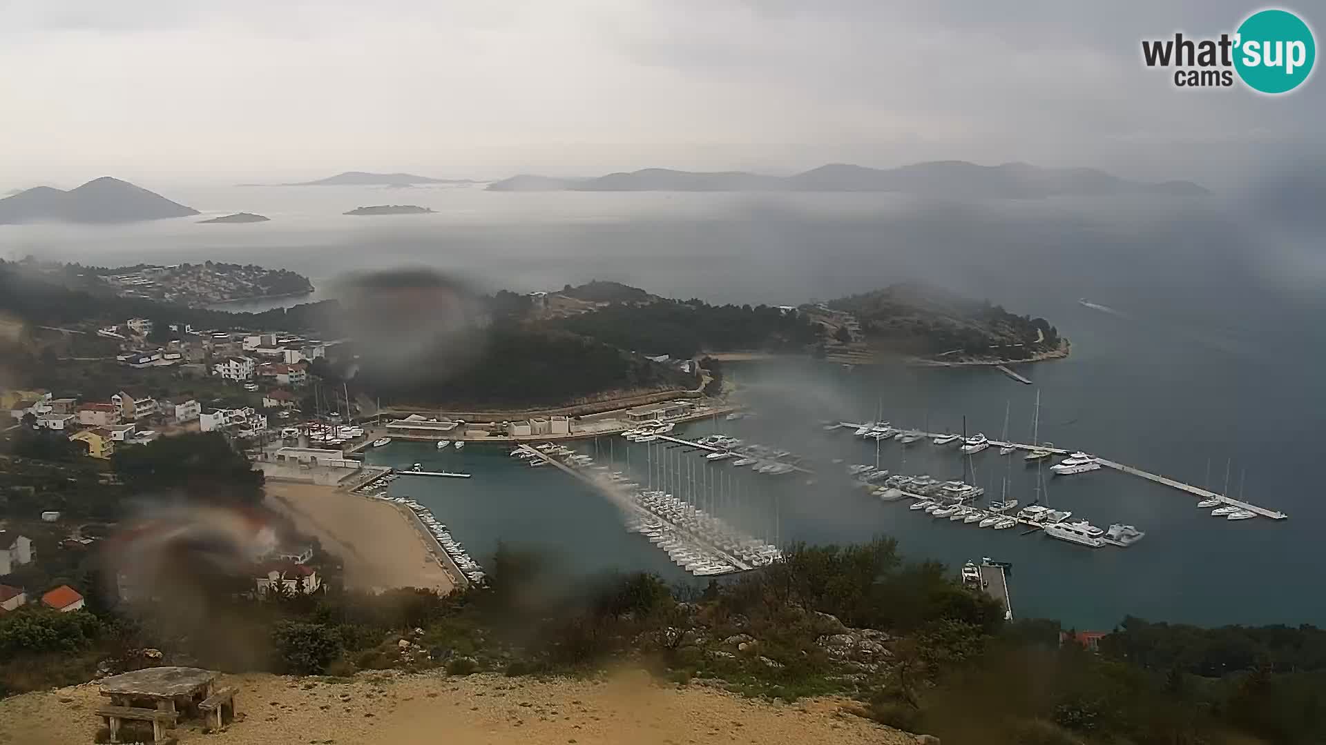 Webcam Pakoštane – Drage – Kornati – Vransko Jezero