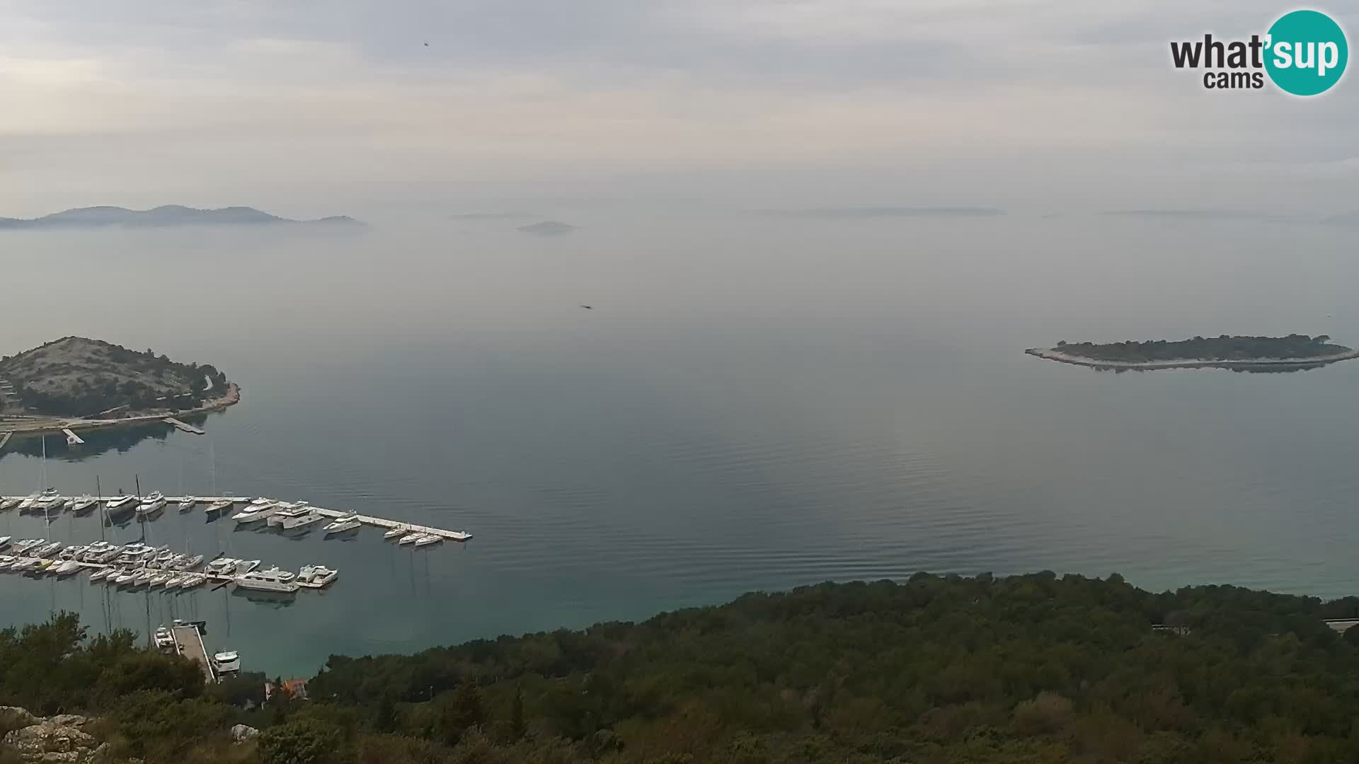 Live cam Pakoštane – Drage – Kornati – Vransko Jezero