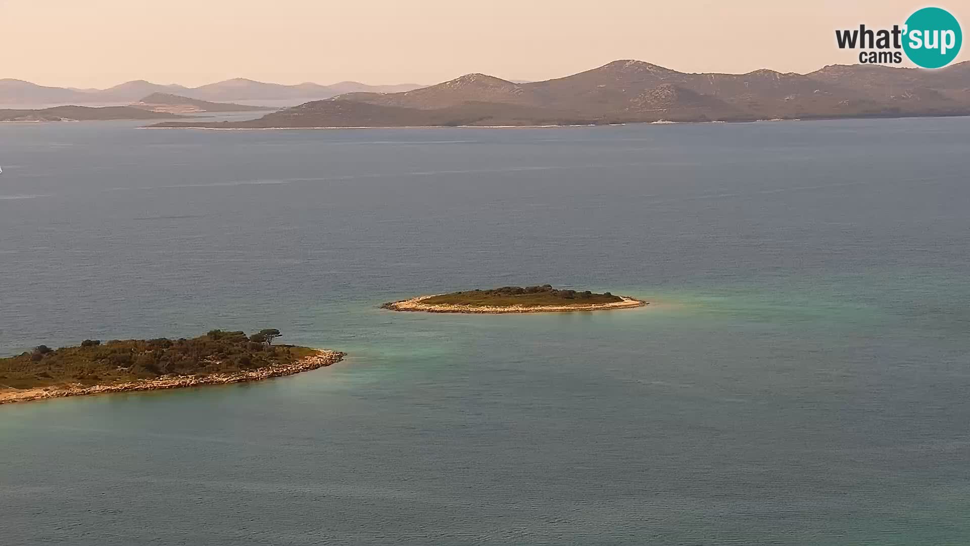 Webcam Pakoštane – Drage – Kornati – Vransko Jezero