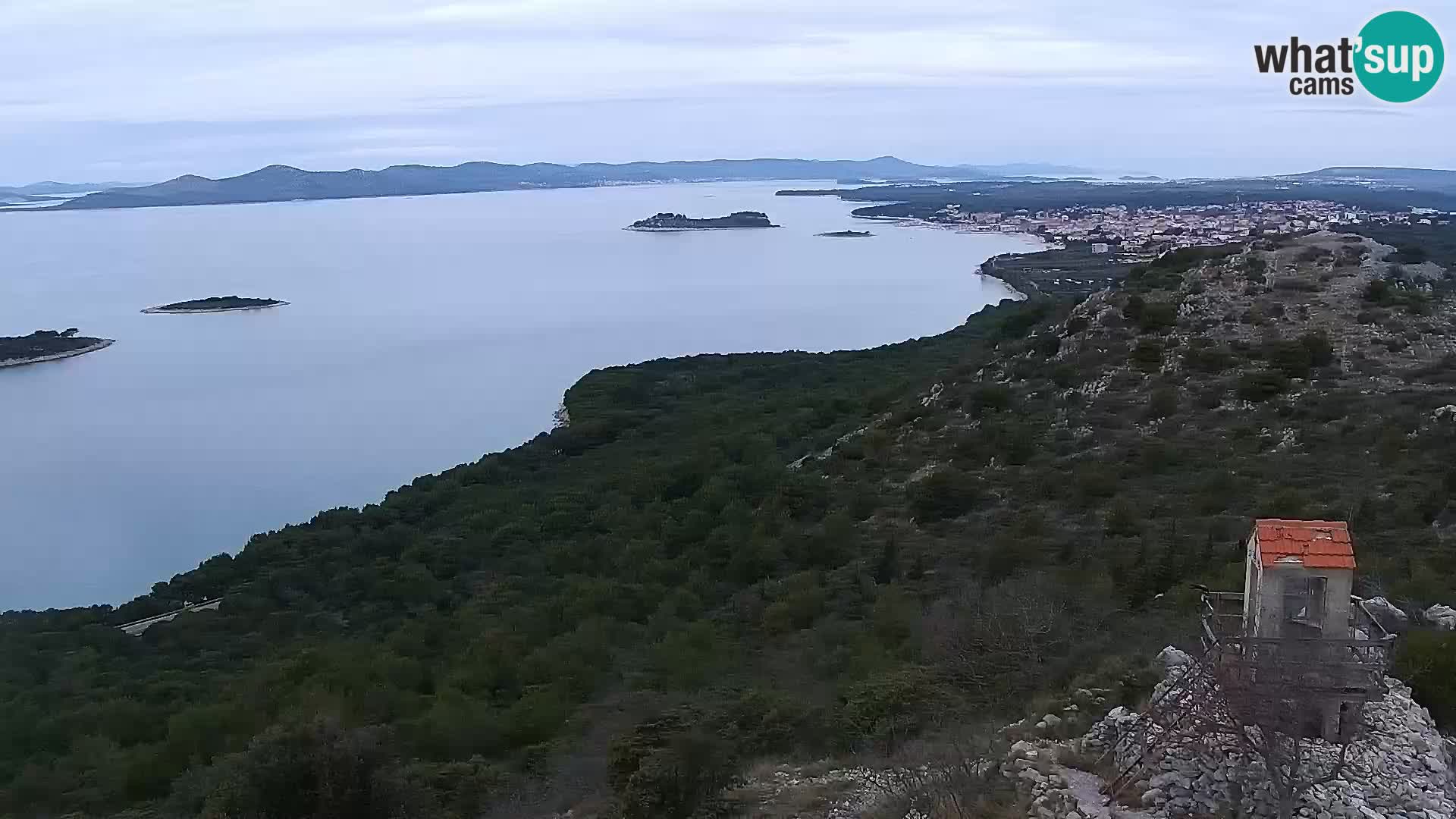 Livecam Pakoštane – Drage – Kornati – Vransko Jezero