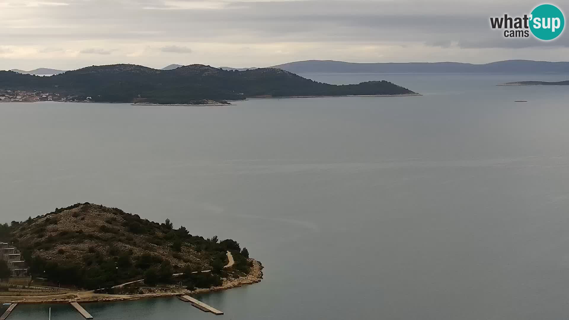Webcam Pakoštane – Drage – Kornati – Vransko Jezero