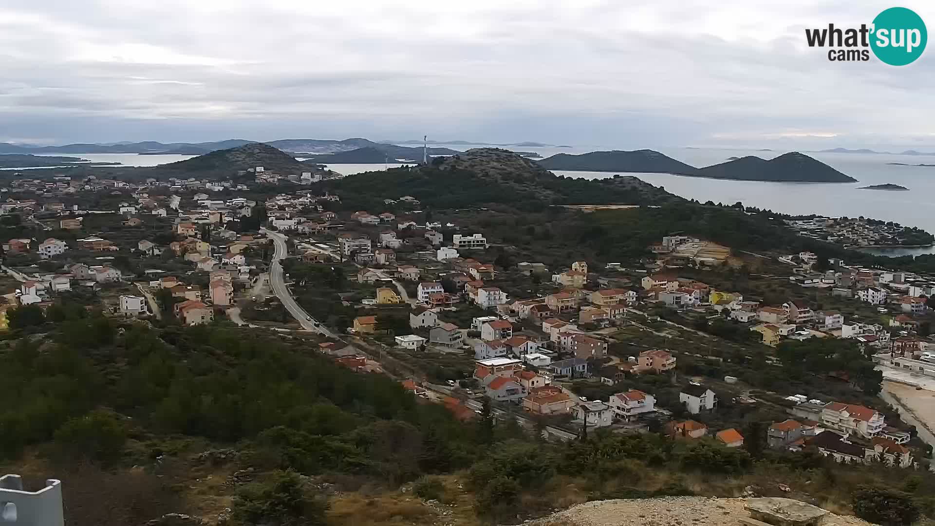 Webcam Pakoštane – Drage – Kornati – Vransko Jezero
