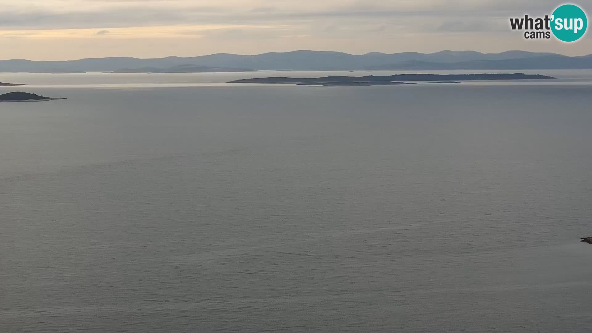 Spletna kamera Pakoštane – Drage – Kornati – Vransko Jezero