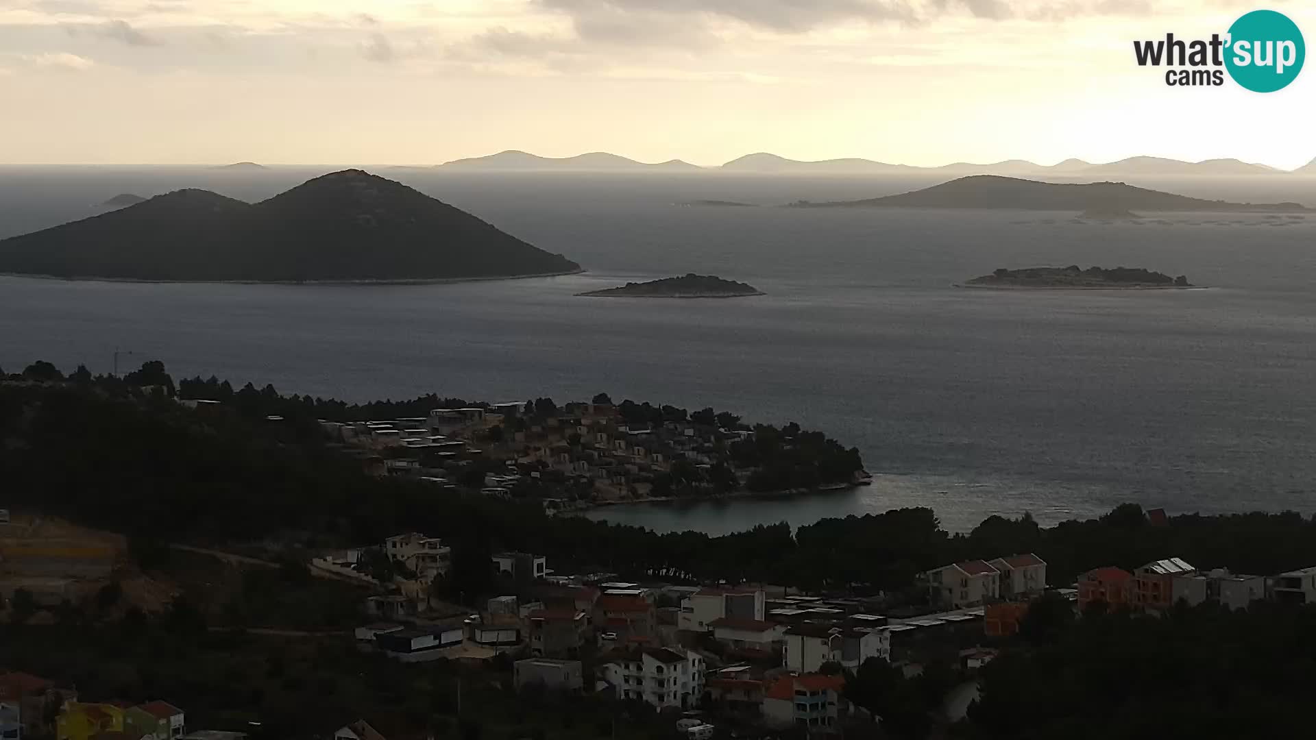 Livecam Pakoštane – Drage – Kornati – Vransko Jezero