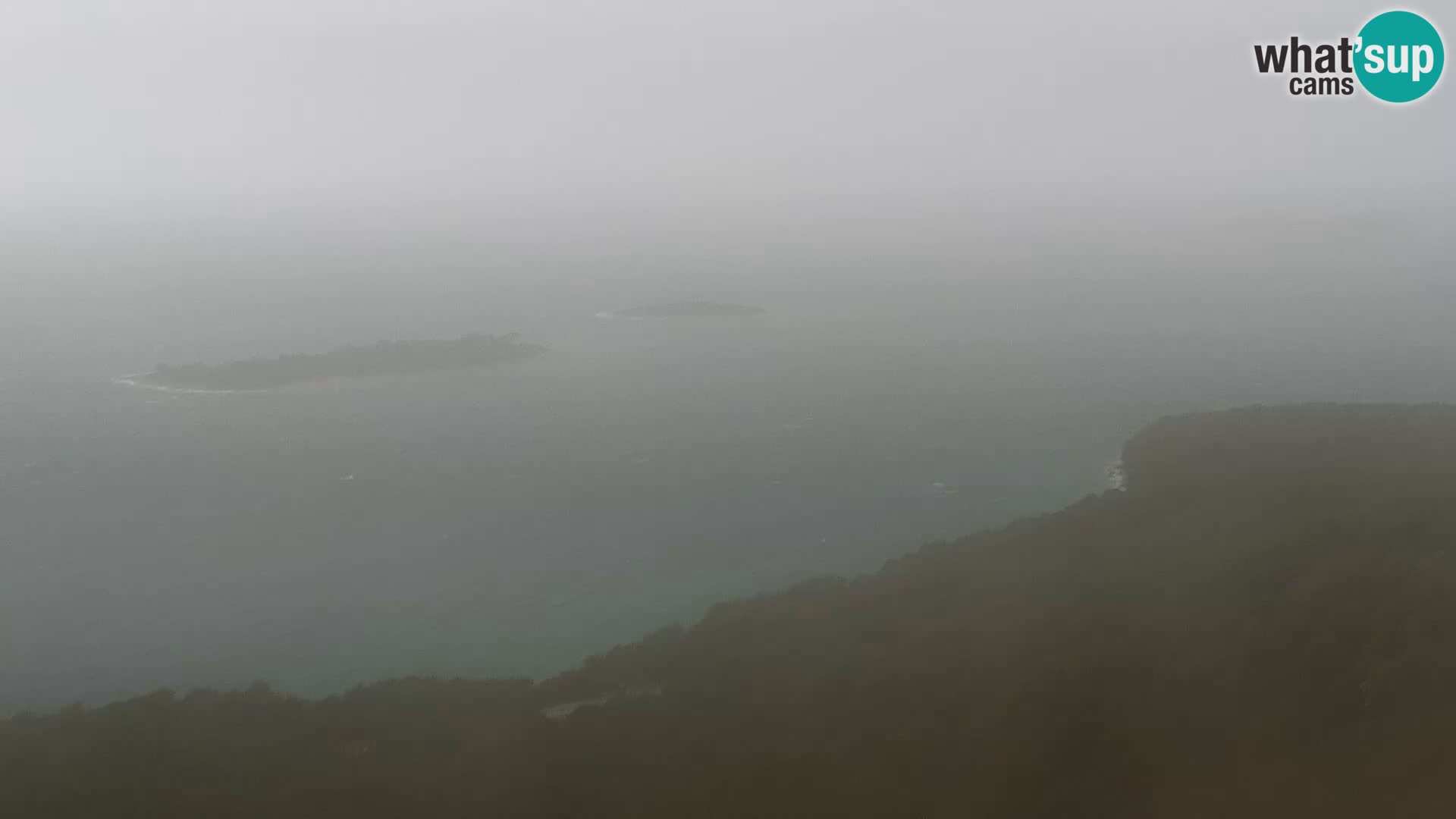 Spletna kamera Pakoštane – Drage – Kornati – Vransko Jezero