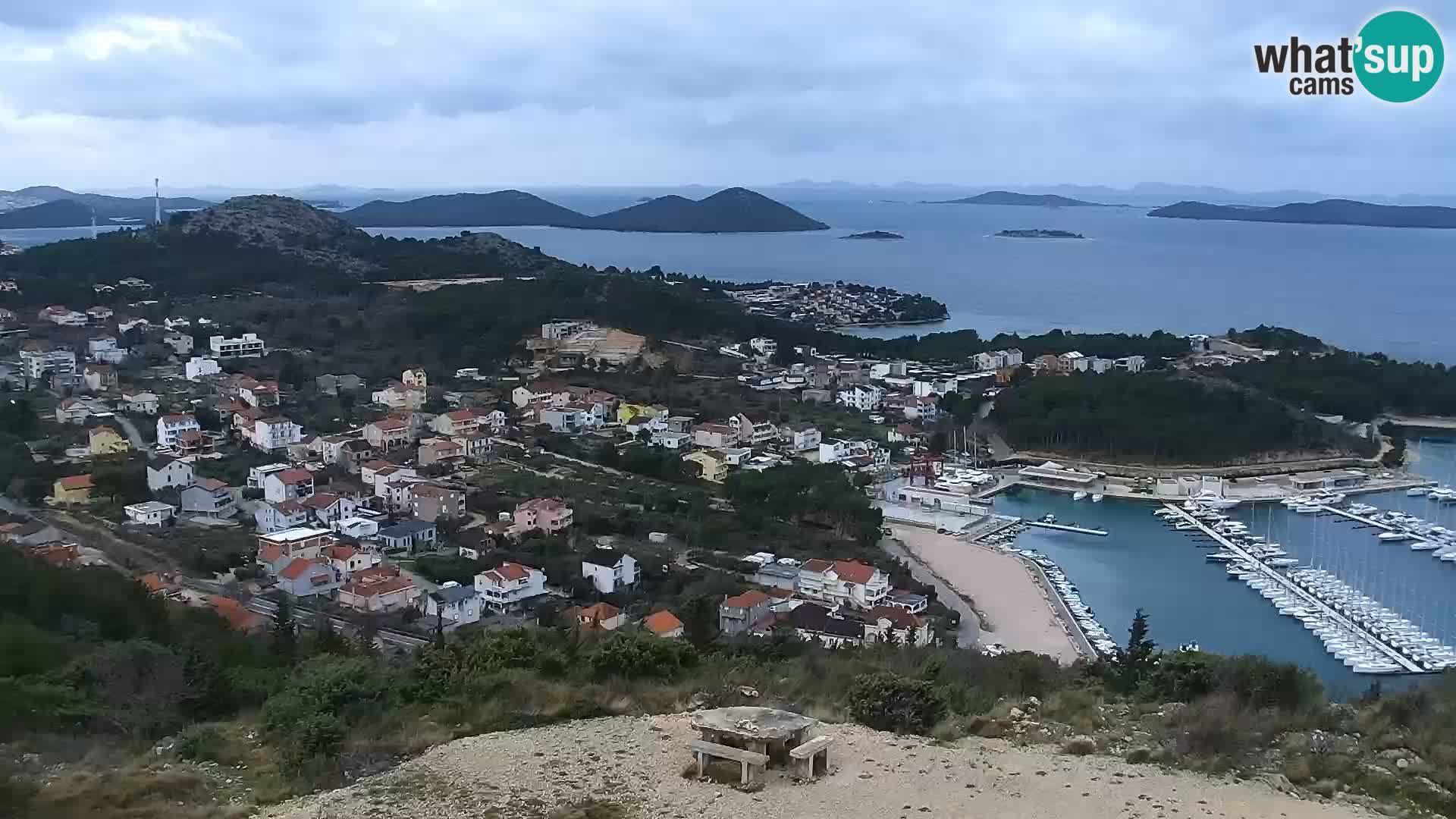 Webcam Pakoštane – Drage – Kornati – Vransko Jezero