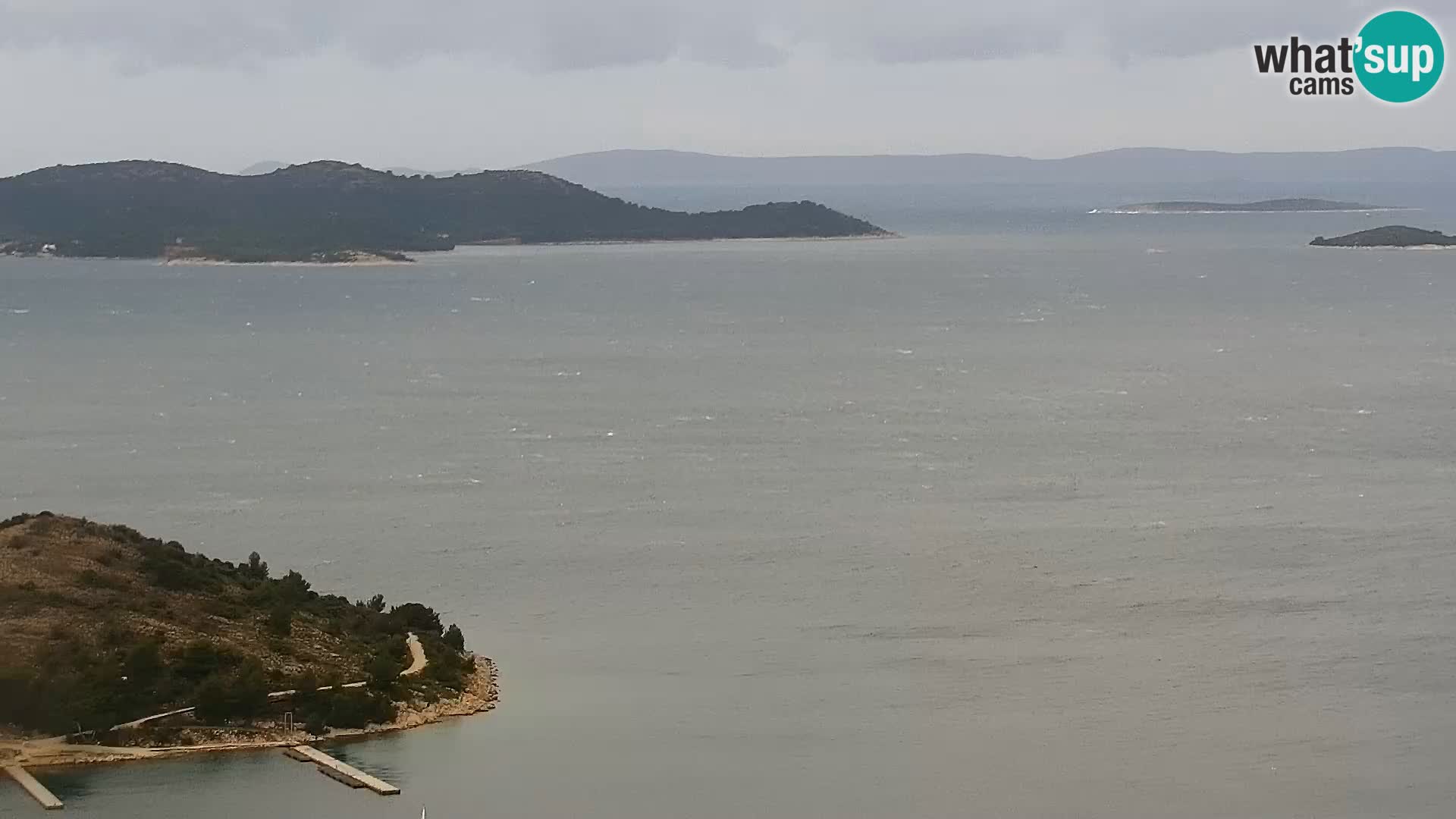 Webcam Pakoštane – Drage – Kornati – Vransko Jezero