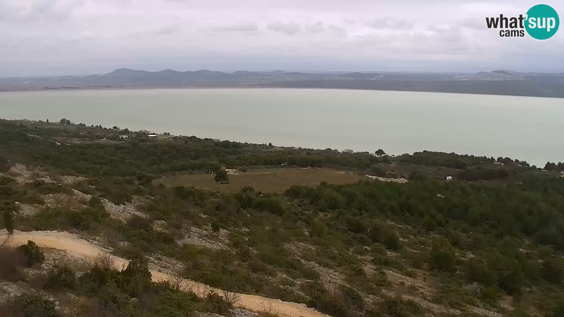 Spletna kamera Pakoštane – Drage – Kornati – Vransko Jezero