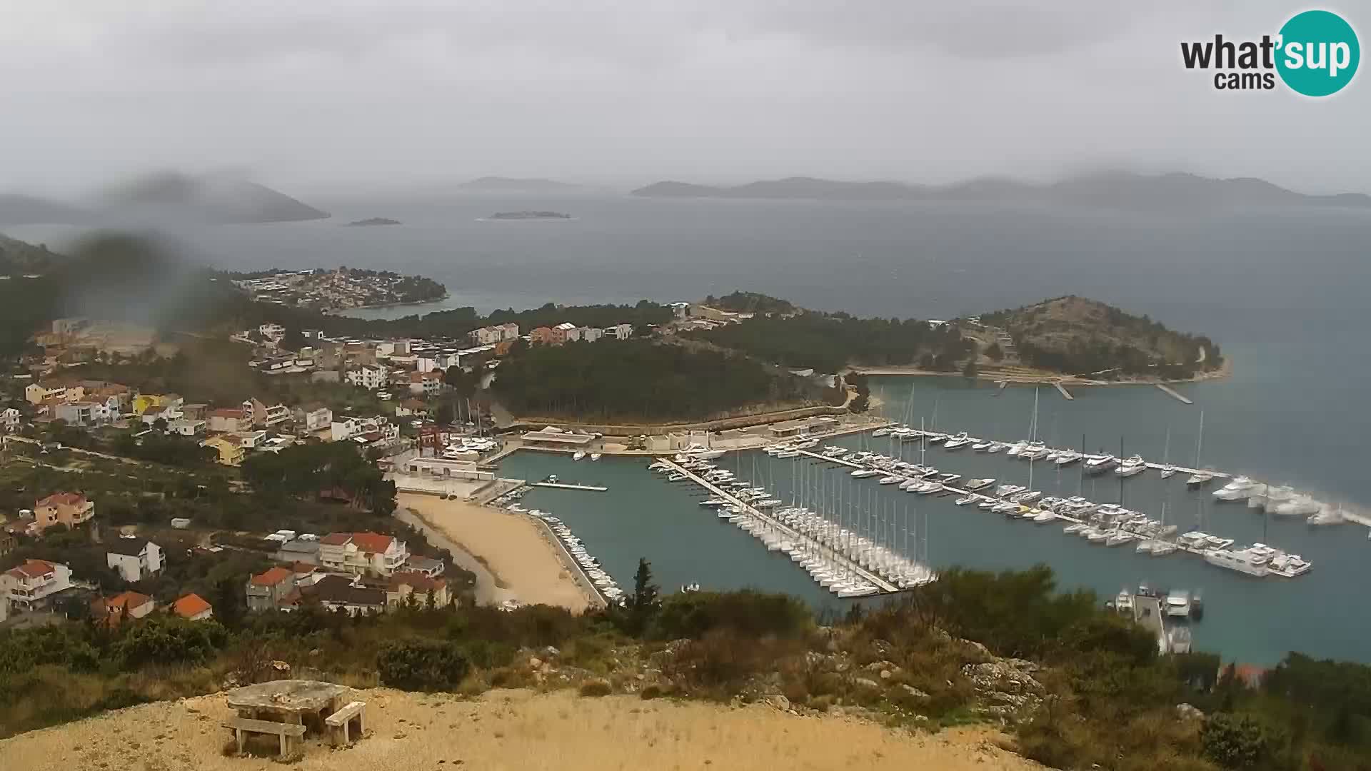 Webcam Pakoštane – Drage – Kornati – Vransko Jezero