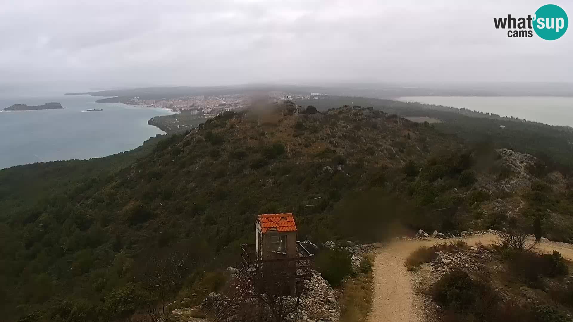 Webcam Pakoštane – Drage – Kornati – Vransko Jezero