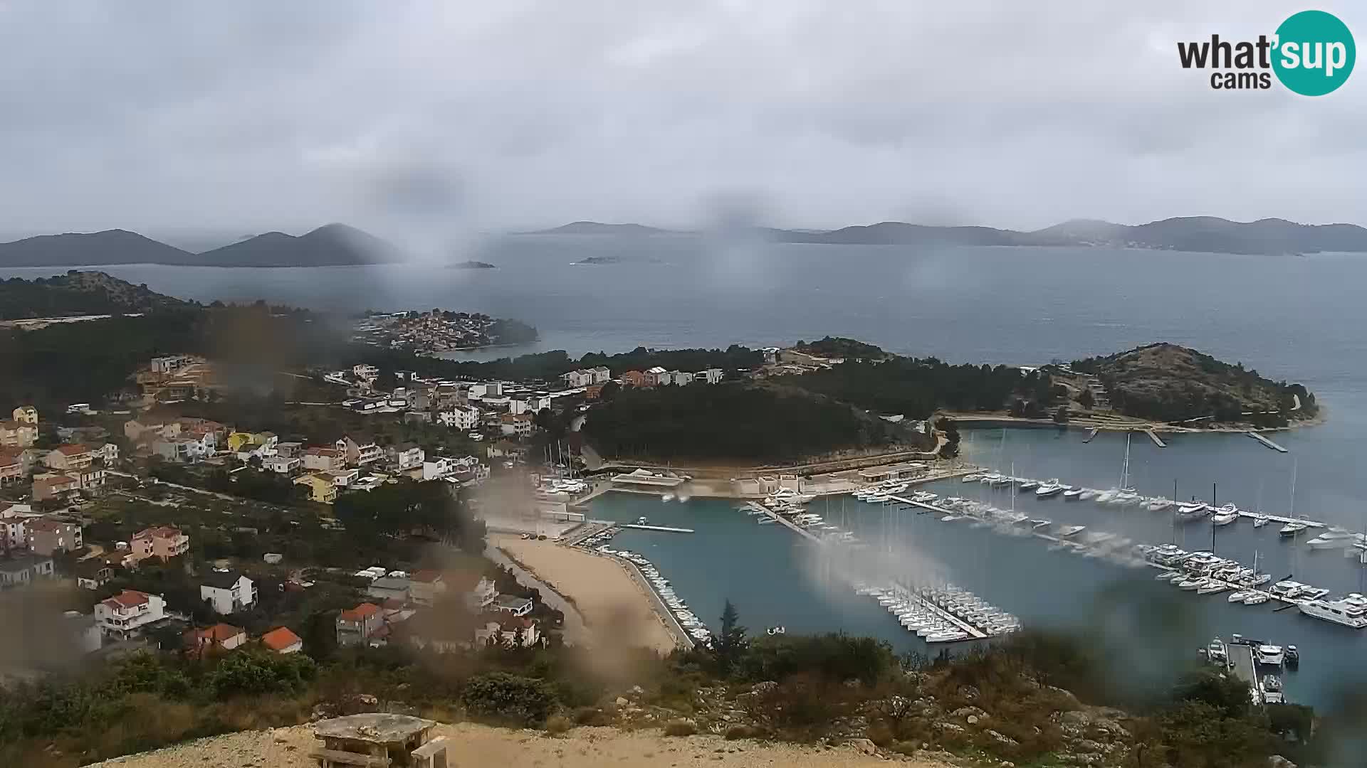 Webcam Pakoštane – Drage – Kornati – Vransko Jezero