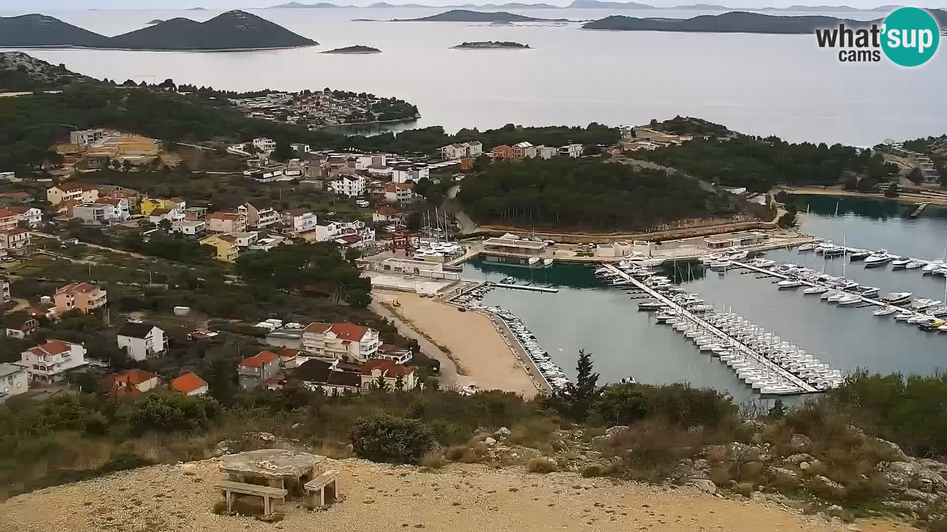 Webcam Pakoštane – Drage – Kornati – Vransko Jezero